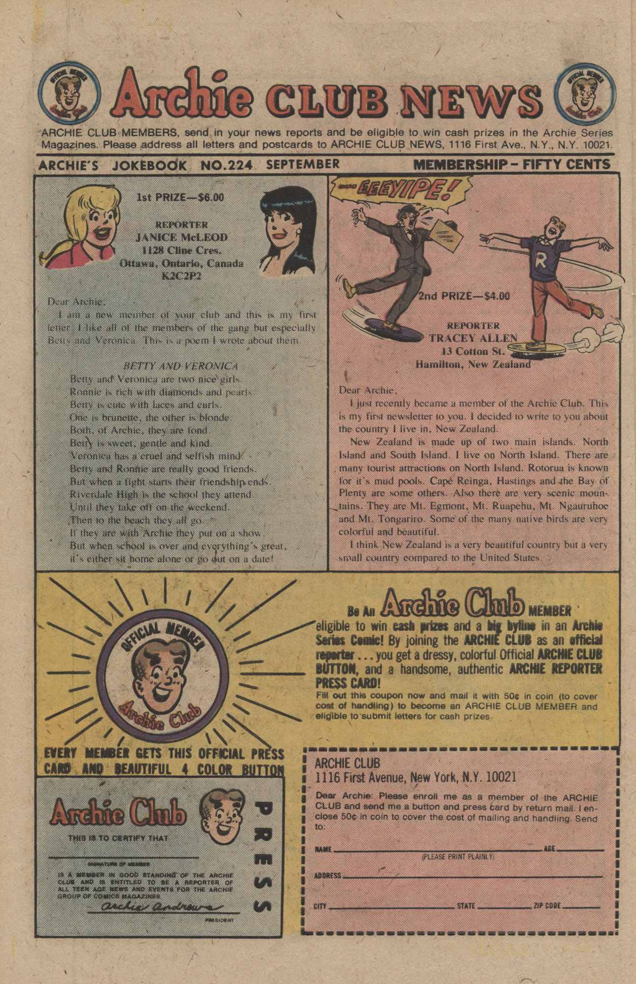 Read online Archie's Joke Book Magazine comic -  Issue #224 - 26