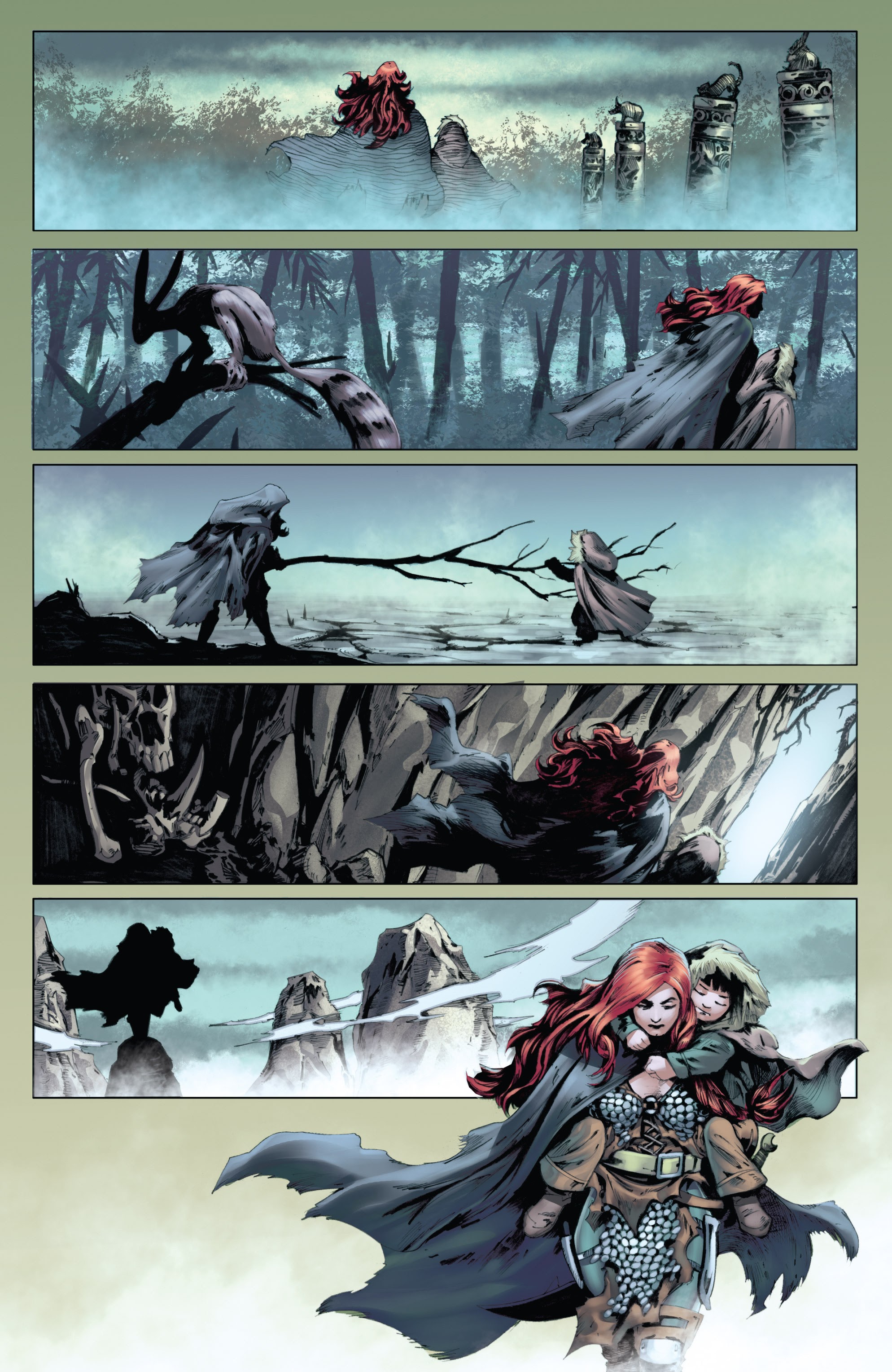 Read online Red Sonja and Cub comic -  Issue # Full - 15