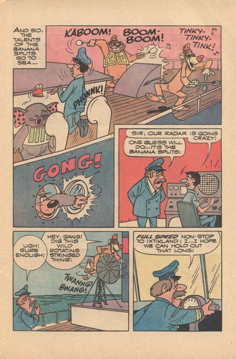 Read online Banana Splits comic -  Issue #8 - 9