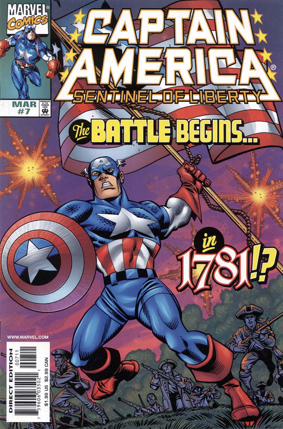 Read online Captain America: Sentinel of Liberty comic -  Issue #7 - 1