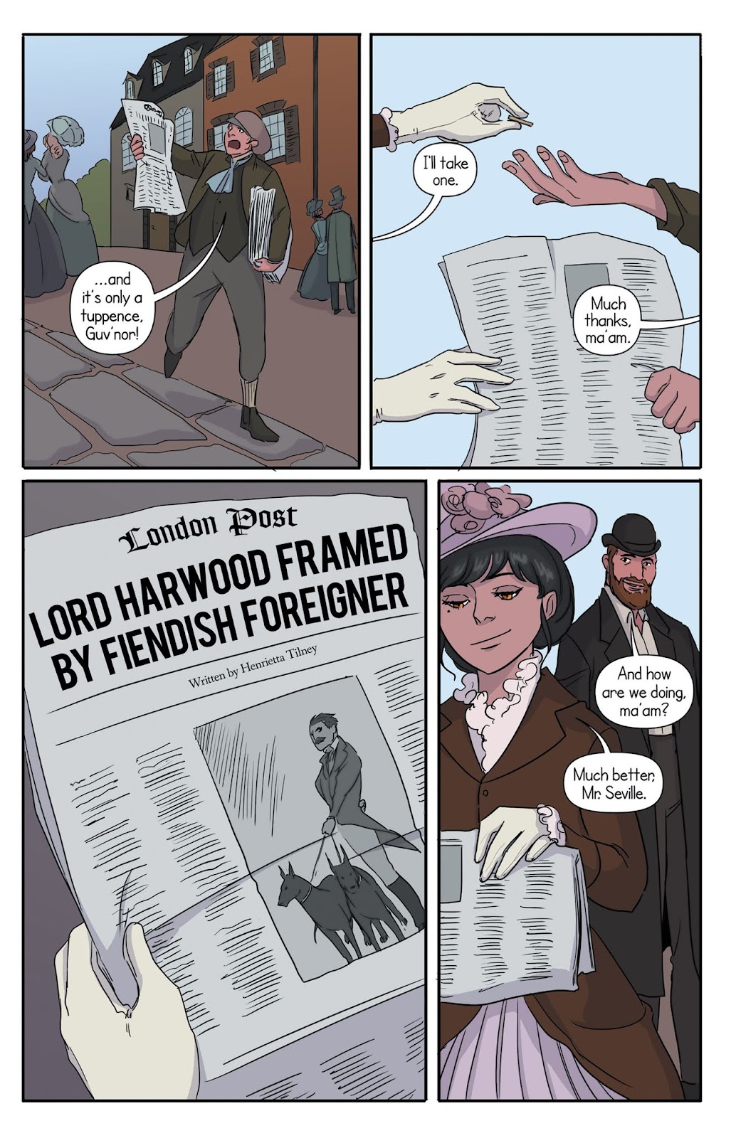 The Trials and Tribulations of Miss Tilney issue 3 - Page 26