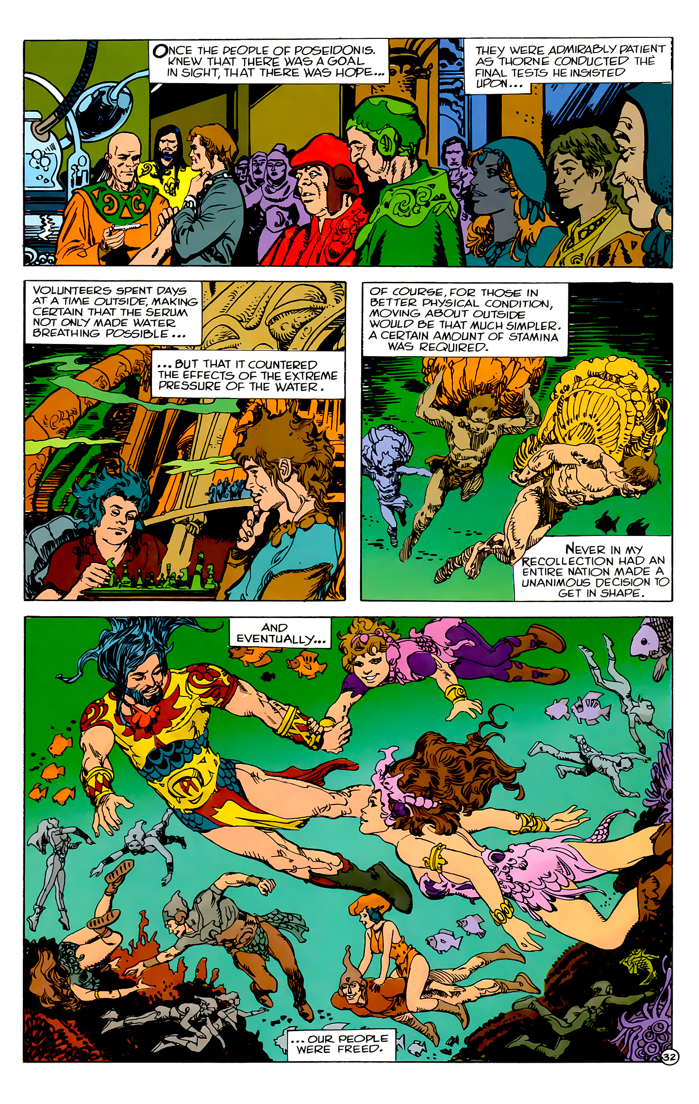 Read online Atlantis Chronicles comic -  Issue #2 - 32