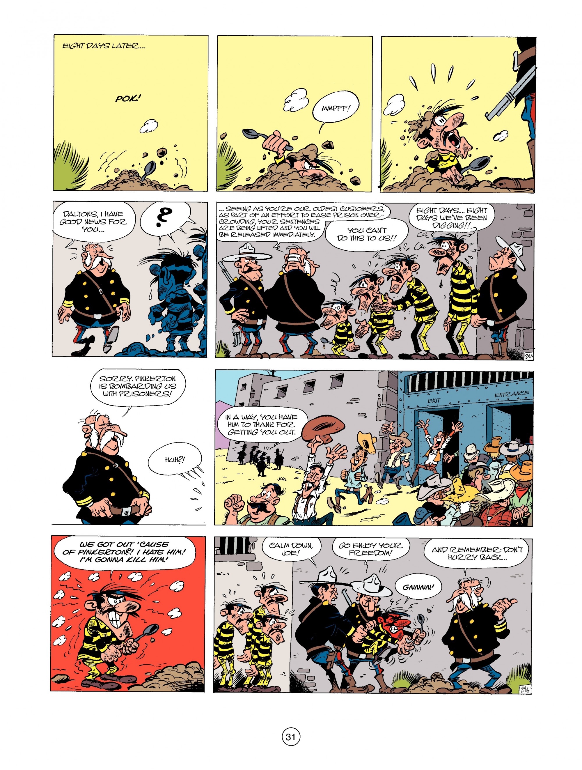 Read online A Lucky Luke Adventure comic -  Issue #31 - 31