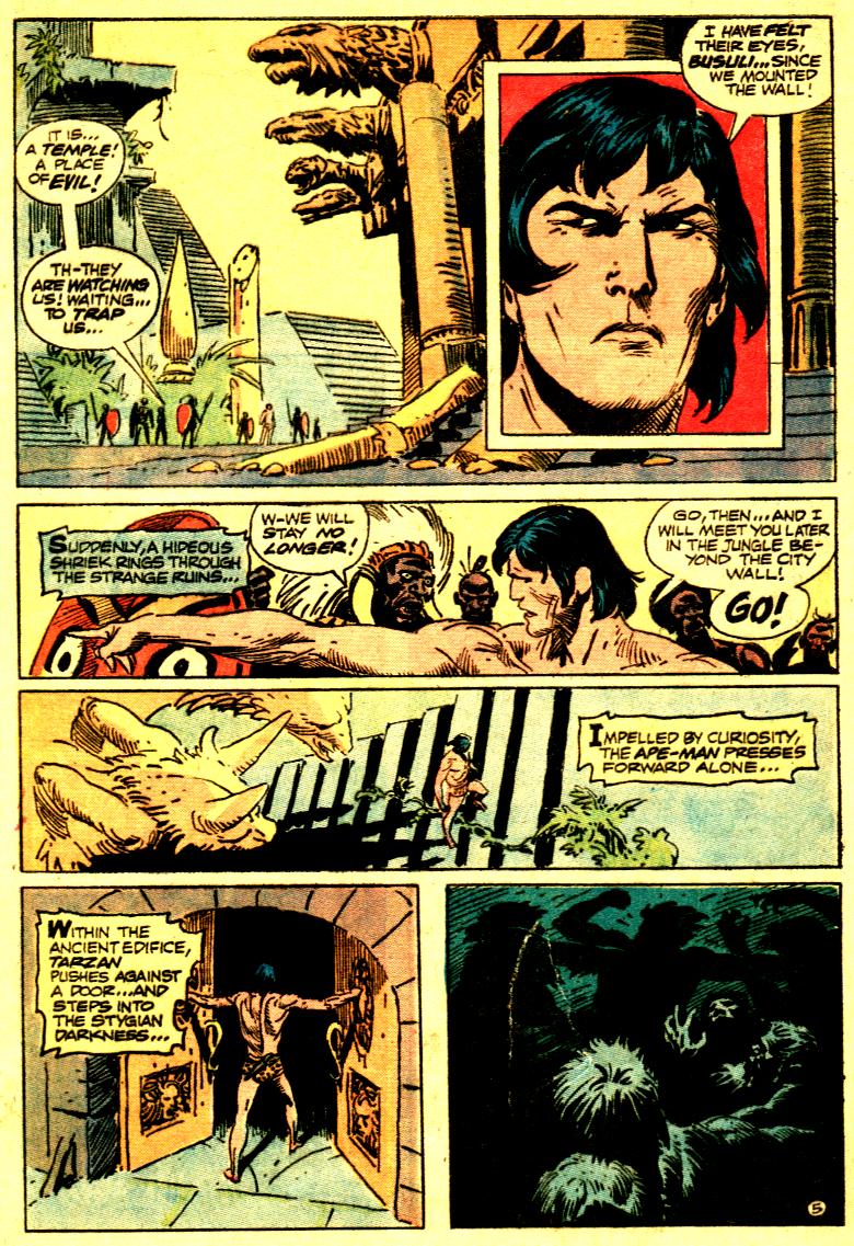 Read online Tarzan (1972) comic -  Issue #222 - 7