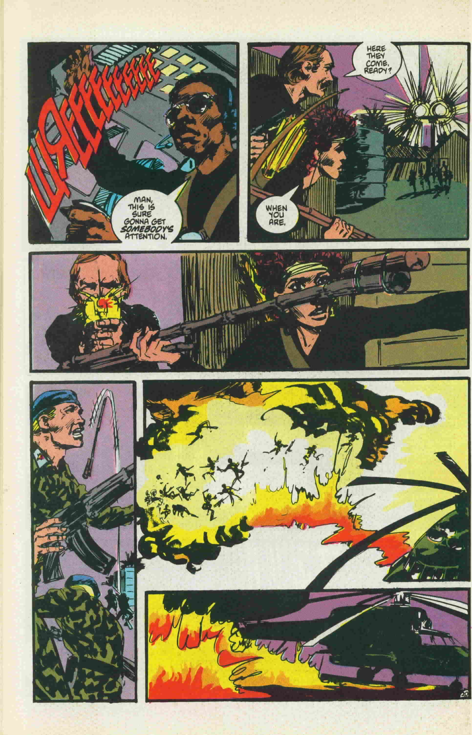 Read online Jon Sable, Freelance comic -  Issue #32 - 24