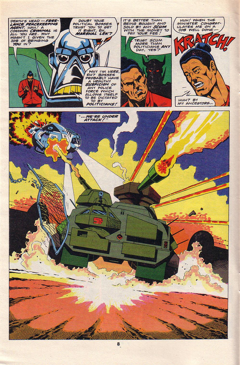 Read online Death's Head comic -  Issue #6 - 7