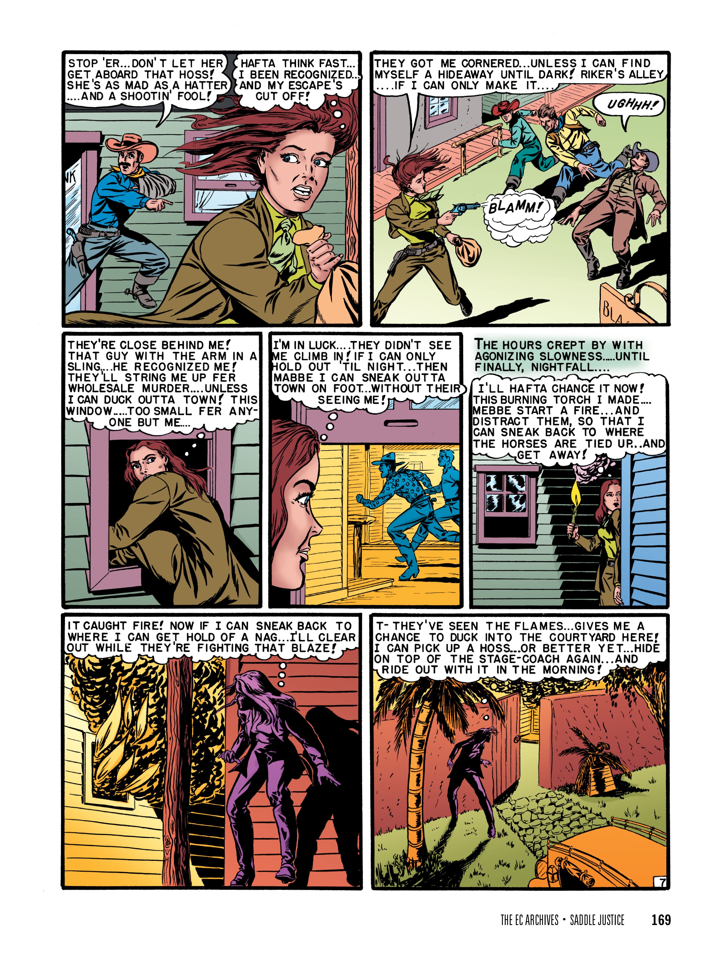 Read online The EC Archives: Saddle Justice comic -  Issue # TPB (Part 2) - 71