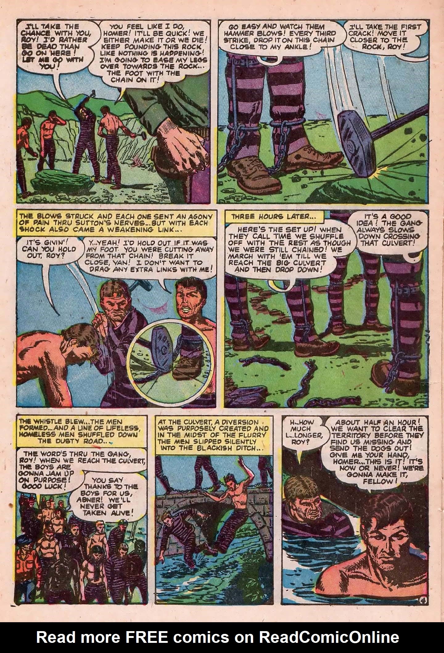 Read online Justice (1947) comic -  Issue #27 - 6