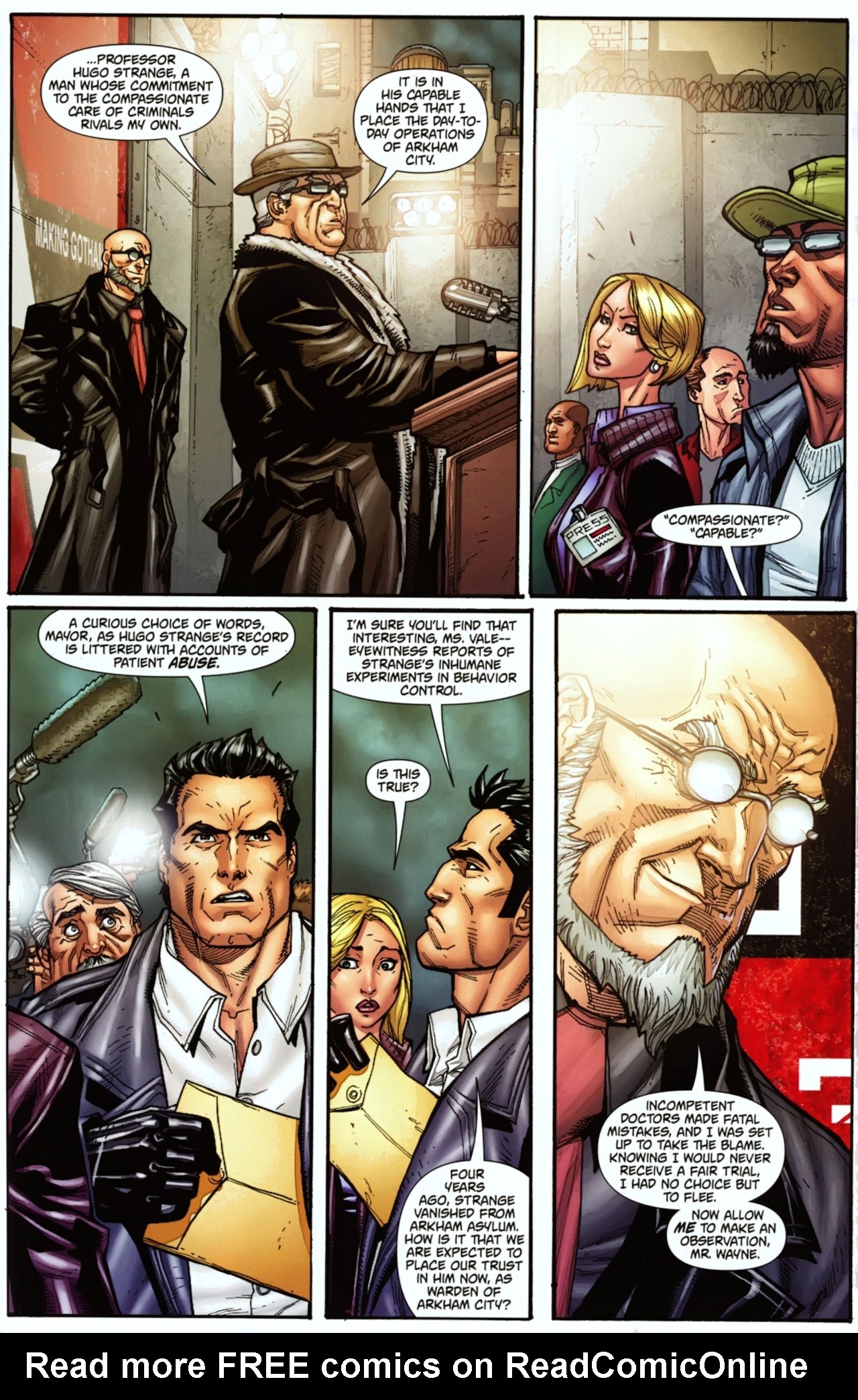 Read online Batman: Arkham City comic -  Issue #5 - 7