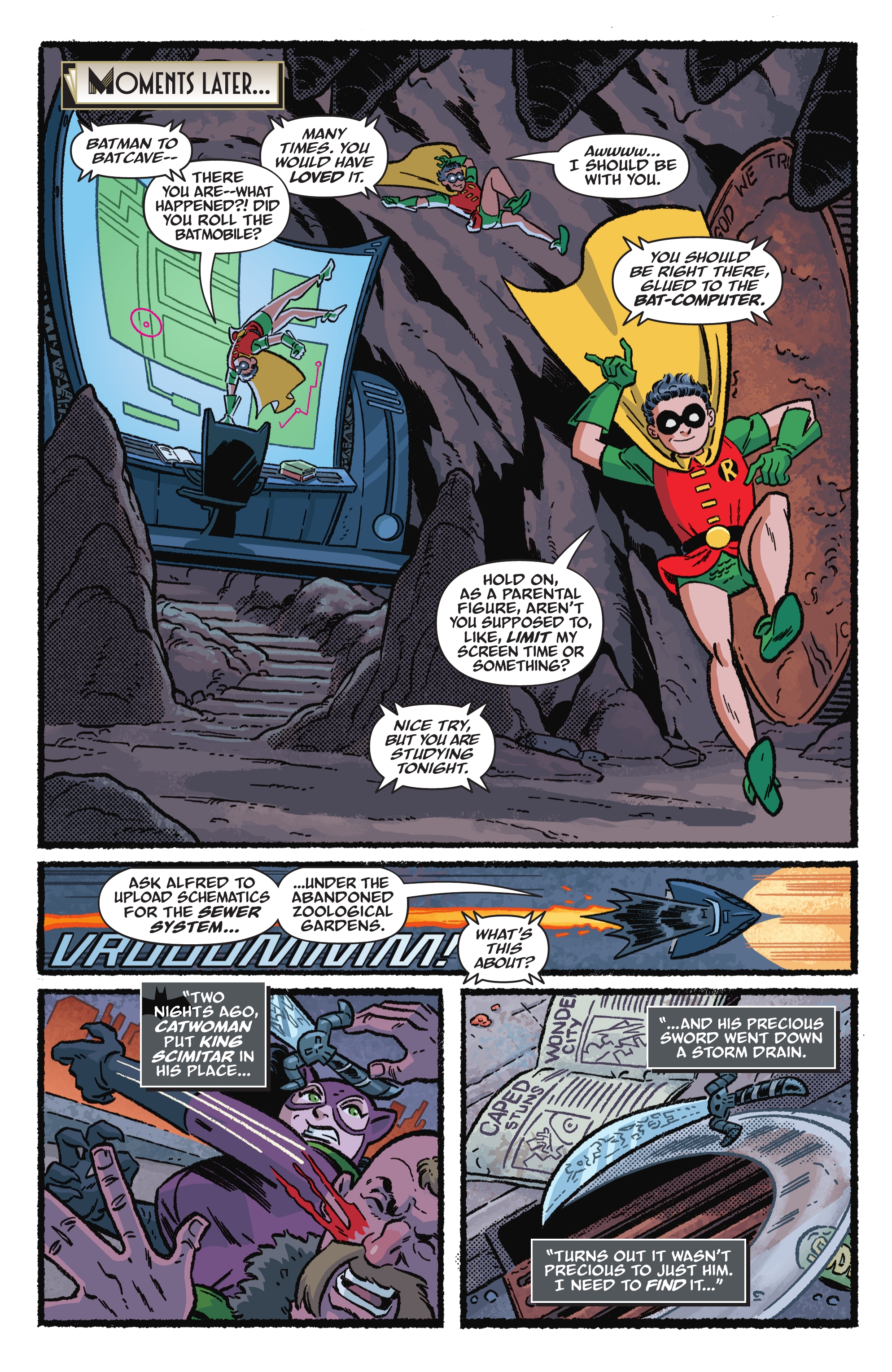 Read online Batman: The Audio Adventures comic -  Issue #2 - 14