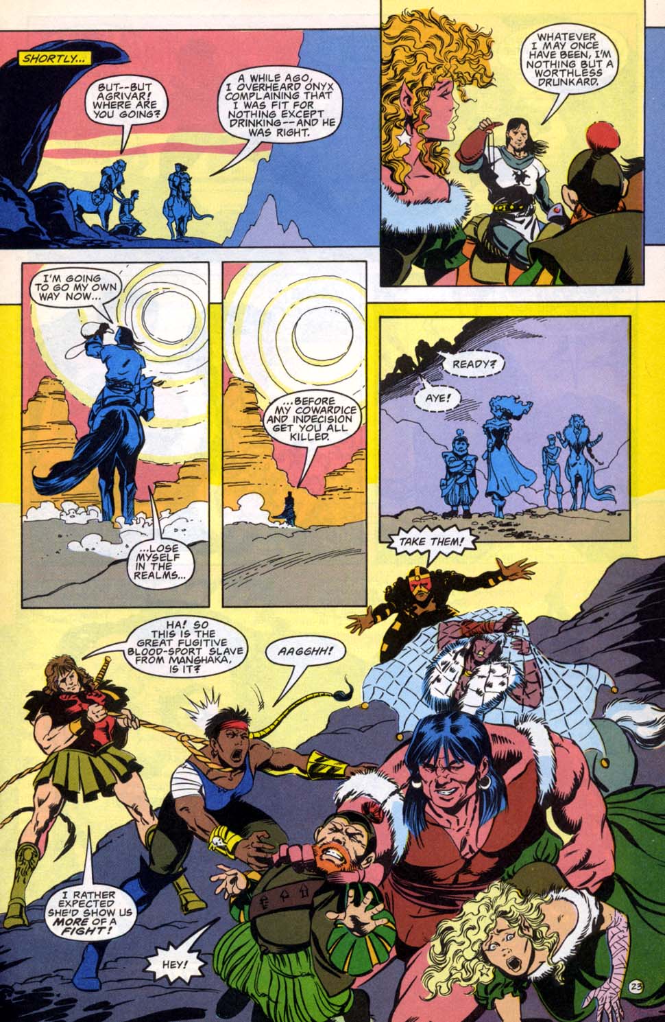 Read online Advanced Dungeons & Dragons comic -  Issue #2 - 23