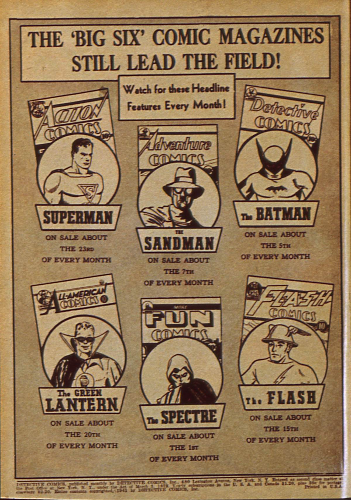 Read online Detective Comics (1937) comic -  Issue #49 - 2