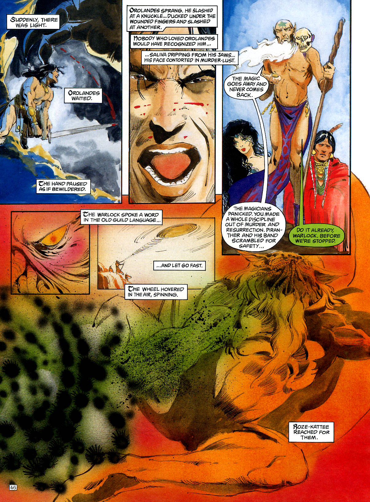 Read online Science Fiction Graphic Novel comic -  Issue #6 - 47