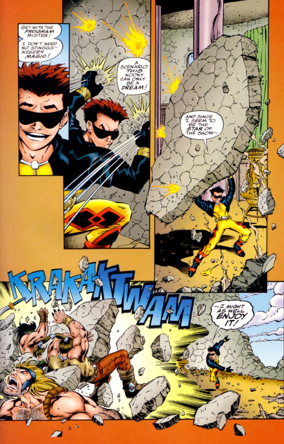 Read online Randy O'Donnell is The M@N comic -  Issue #1 - 17