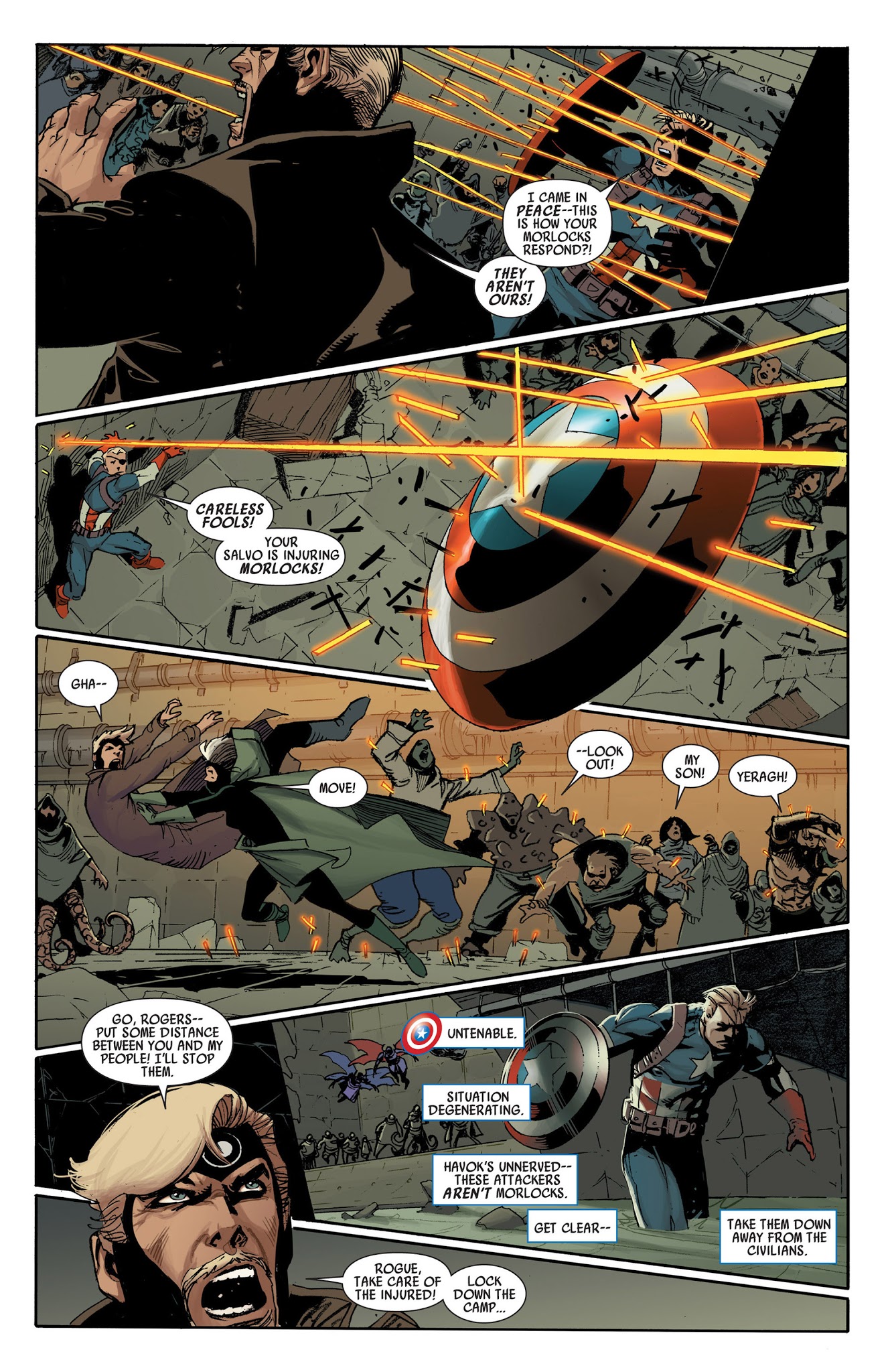 Read online Uncanny Avengers (2012) comic -  Issue #8 AU - 8