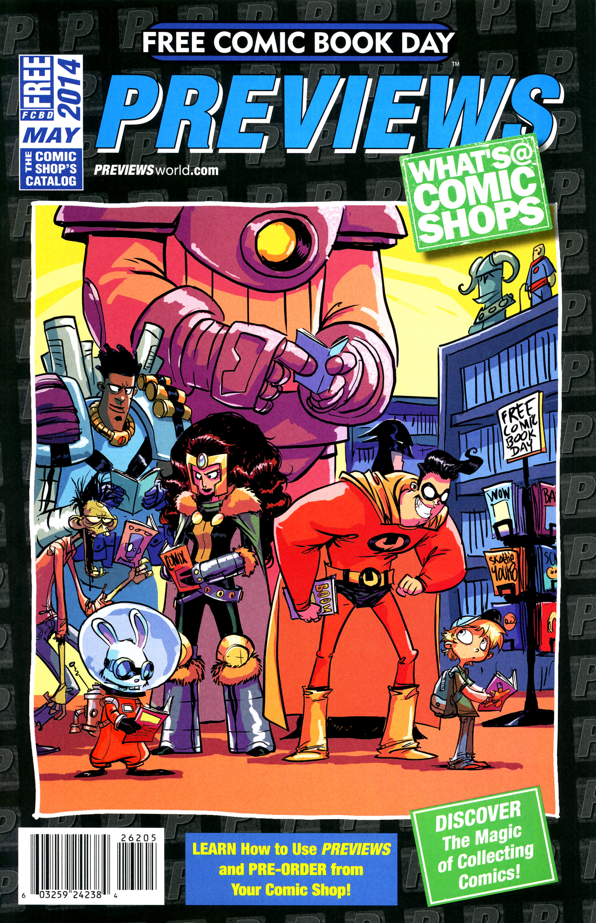 Read online Free Comic Book Day 2014 comic -  Issue # PreviewsWorld Spectacular - 1