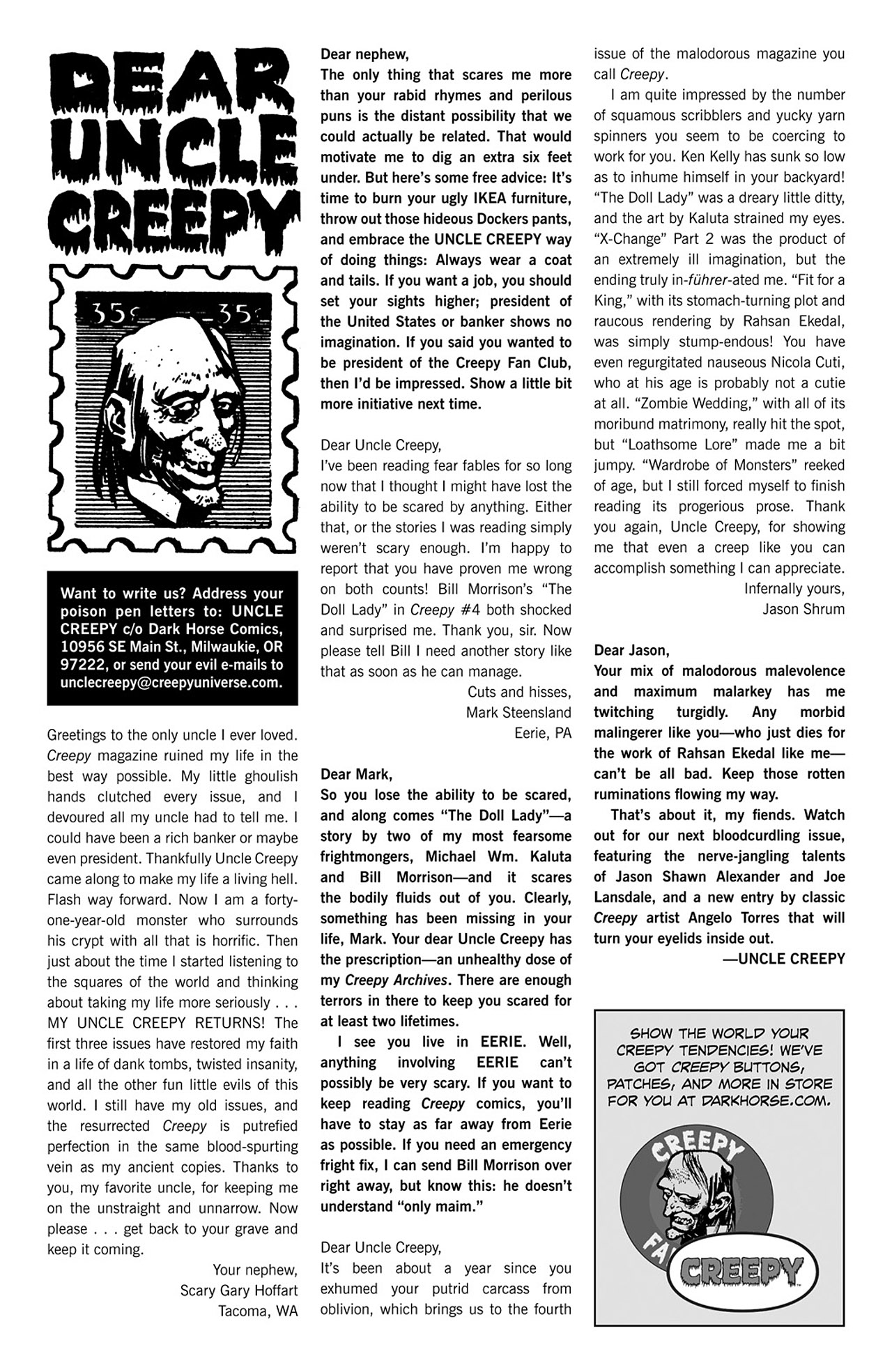 Read online Creepy (2009) comic -  Issue #5 - 4