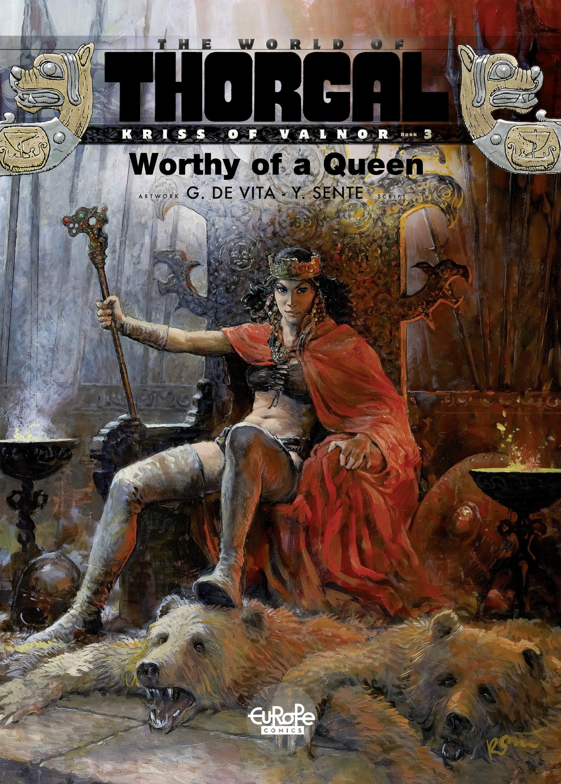 Read online The World of Thorgal: Kriss of Valnor: Worthy of a Queen comic -  Issue # Full - 1