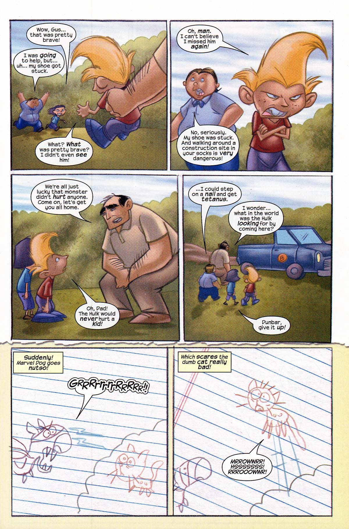 Read online Marvelous Adventures of Gus Beezer comic -  Issue # Hulk - 22