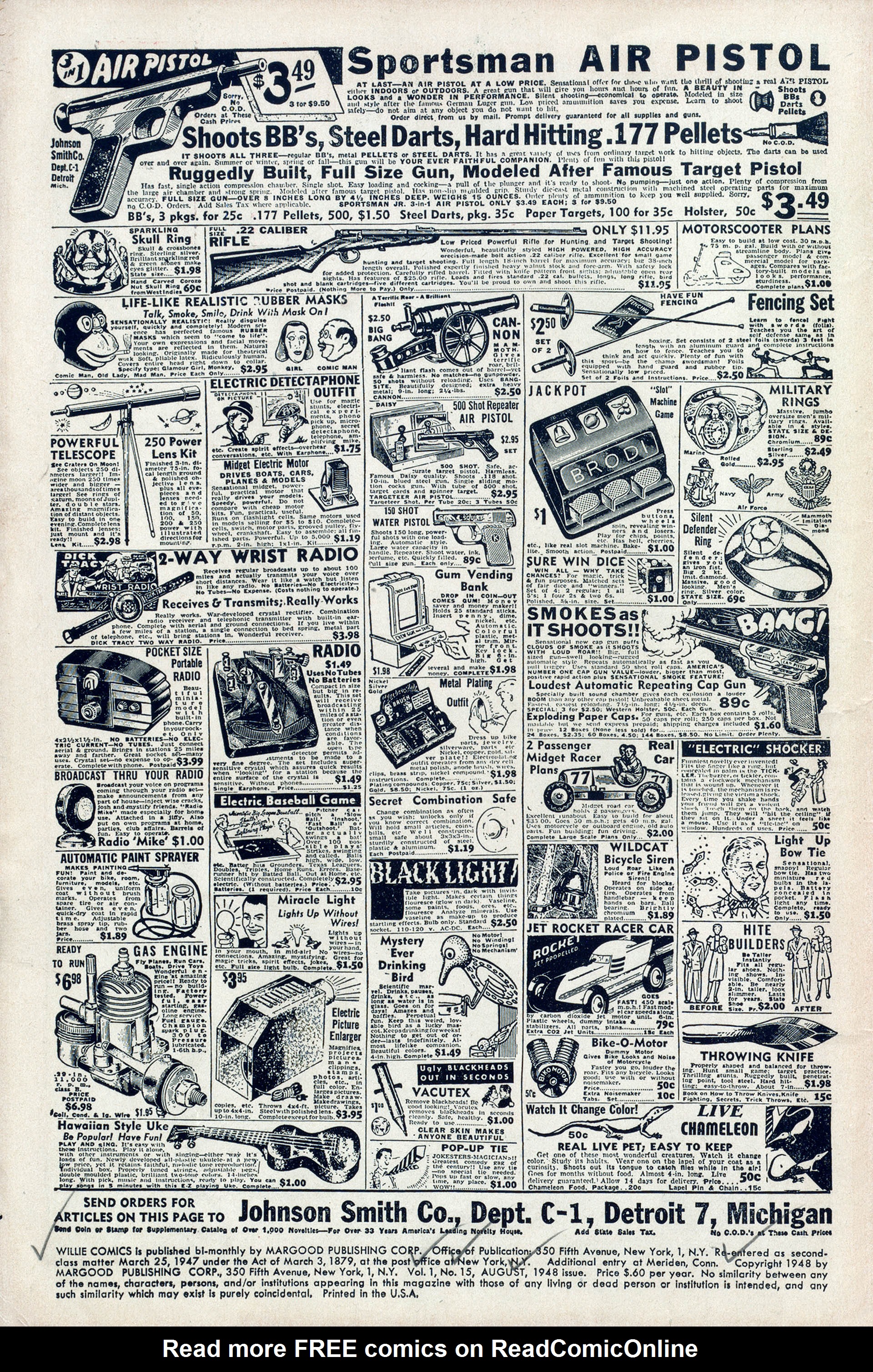 Read online Willie Comics (1946) comic -  Issue #15 - 2