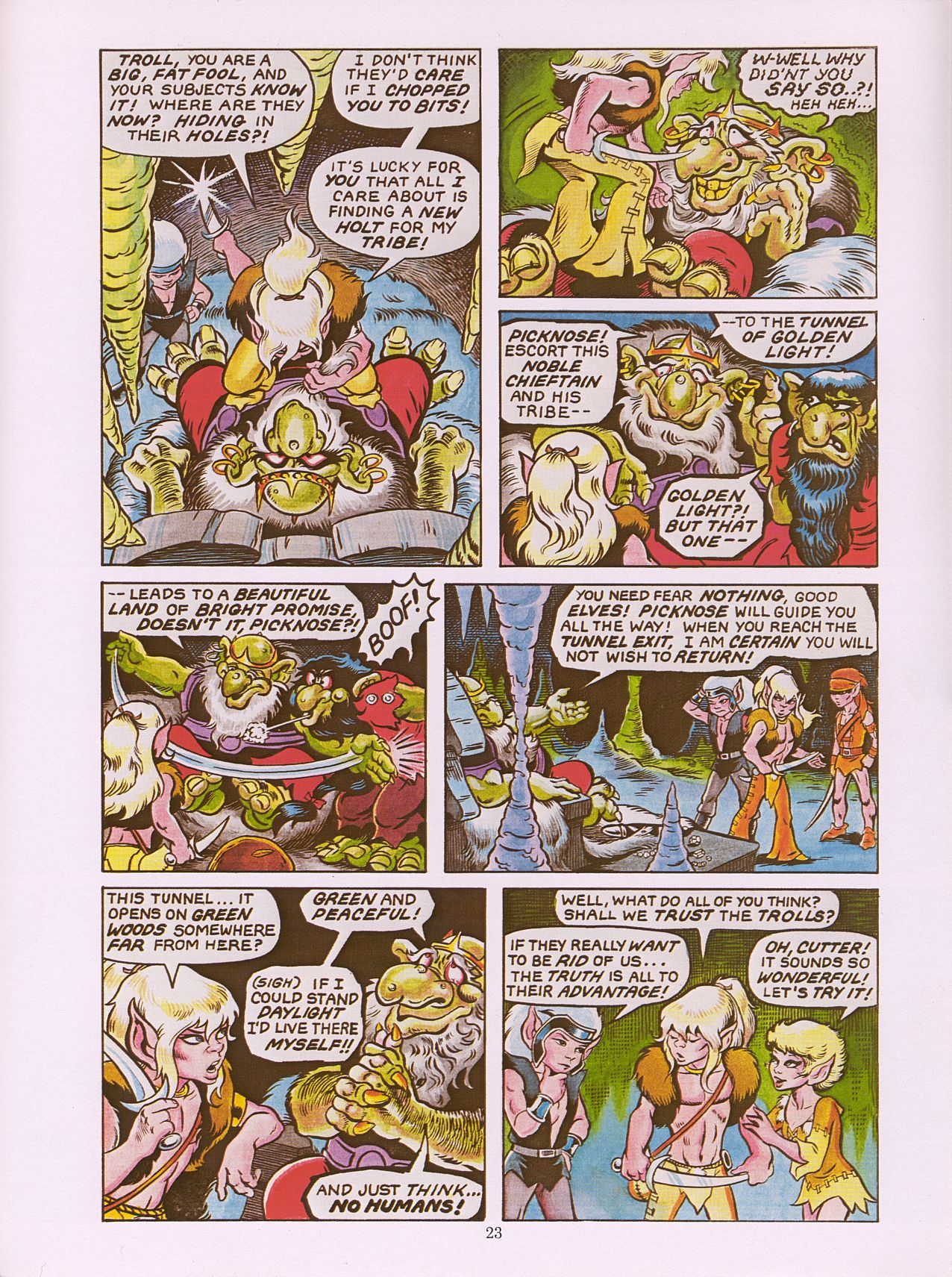 Read online ElfQuest (Starblaze Edition) comic -  Issue # TPB 1 - 31