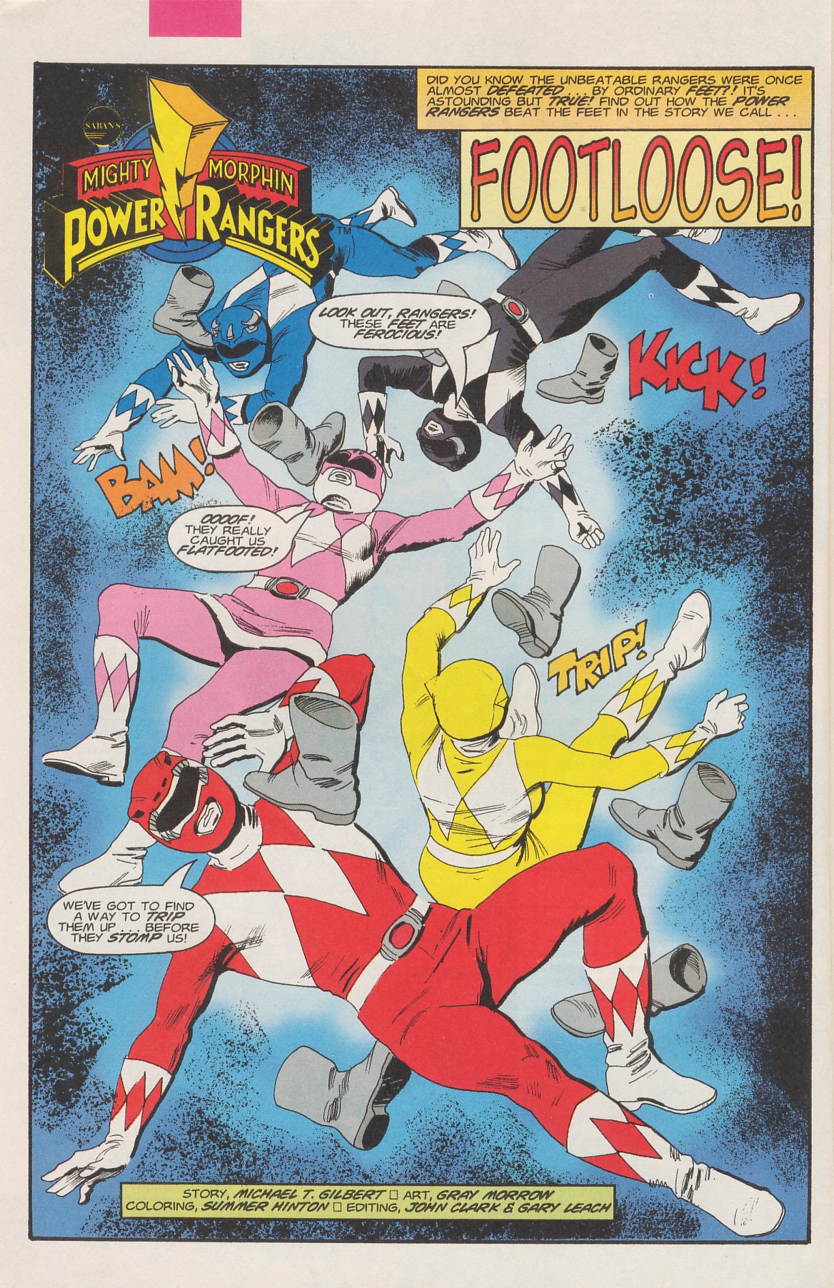 Read online Saban's Mighty Morphin Power Rangers (1995) comic -  Issue #4 - 22