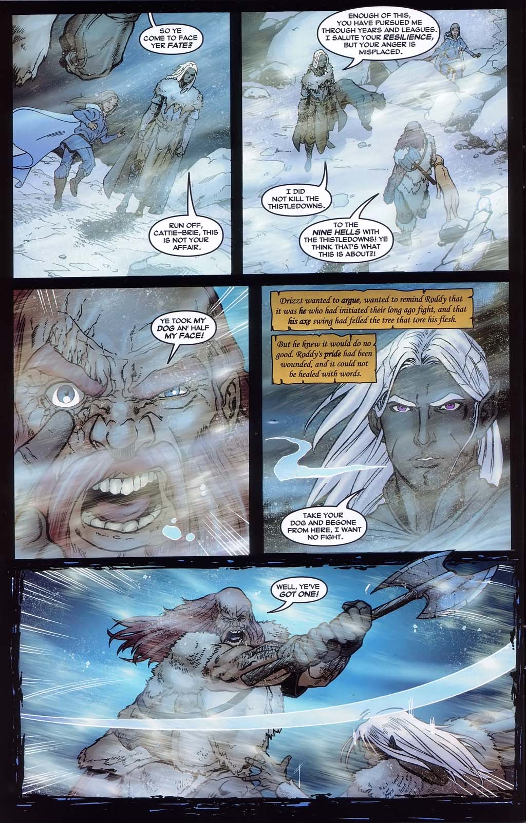 Read online Forgotten Realms: Sojourn comic -  Issue #3 - 42
