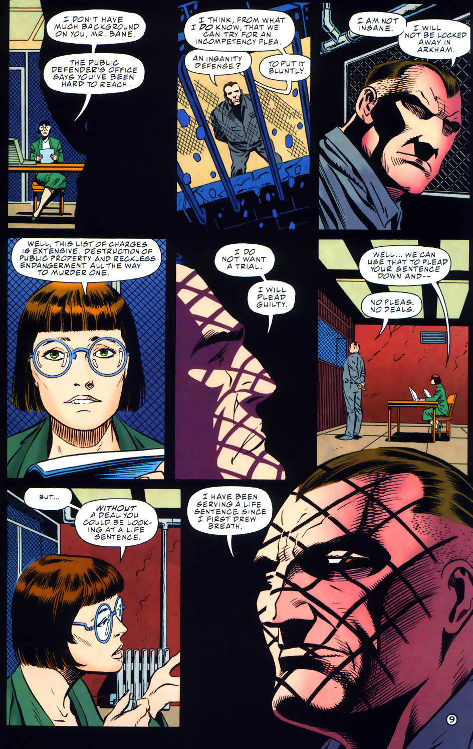 944px x 1493px - Batman Vengeance of Bane Issue 2 | Viewcomic reading comics ...