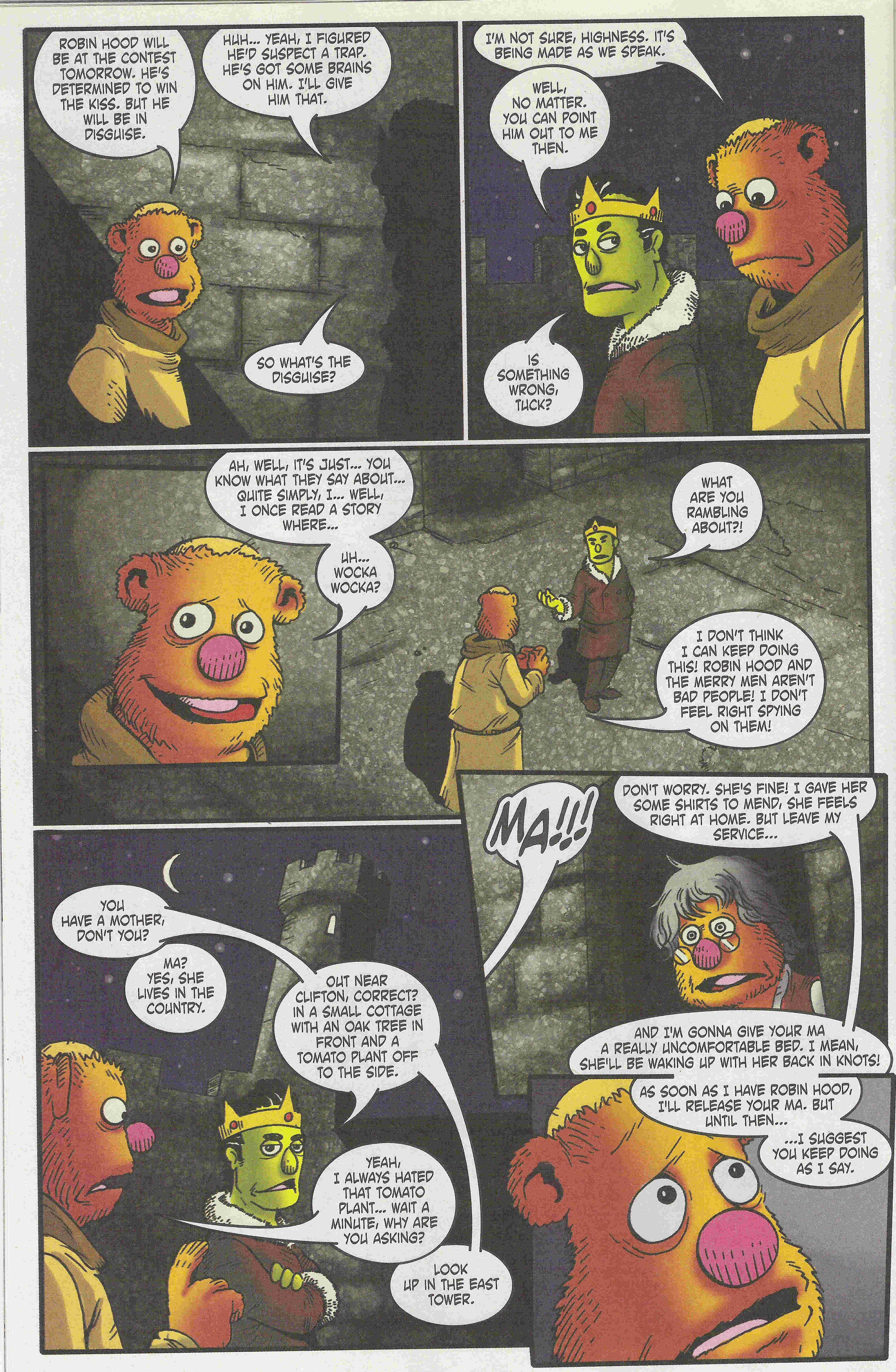 Read online Muppet Robin Hood comic -  Issue #3 - 17