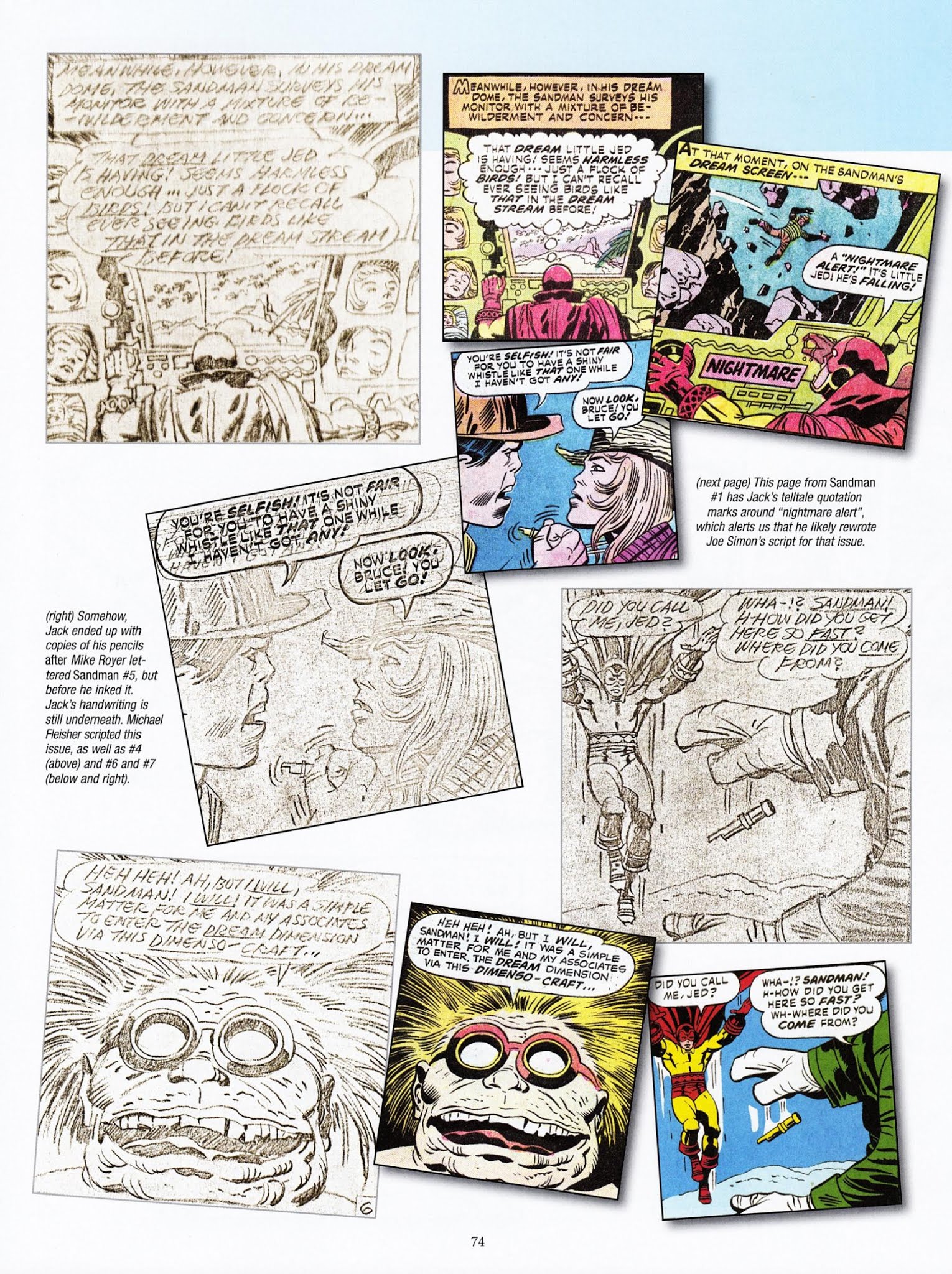 Read online The Jack Kirby Collector comic -  Issue #62 - 73