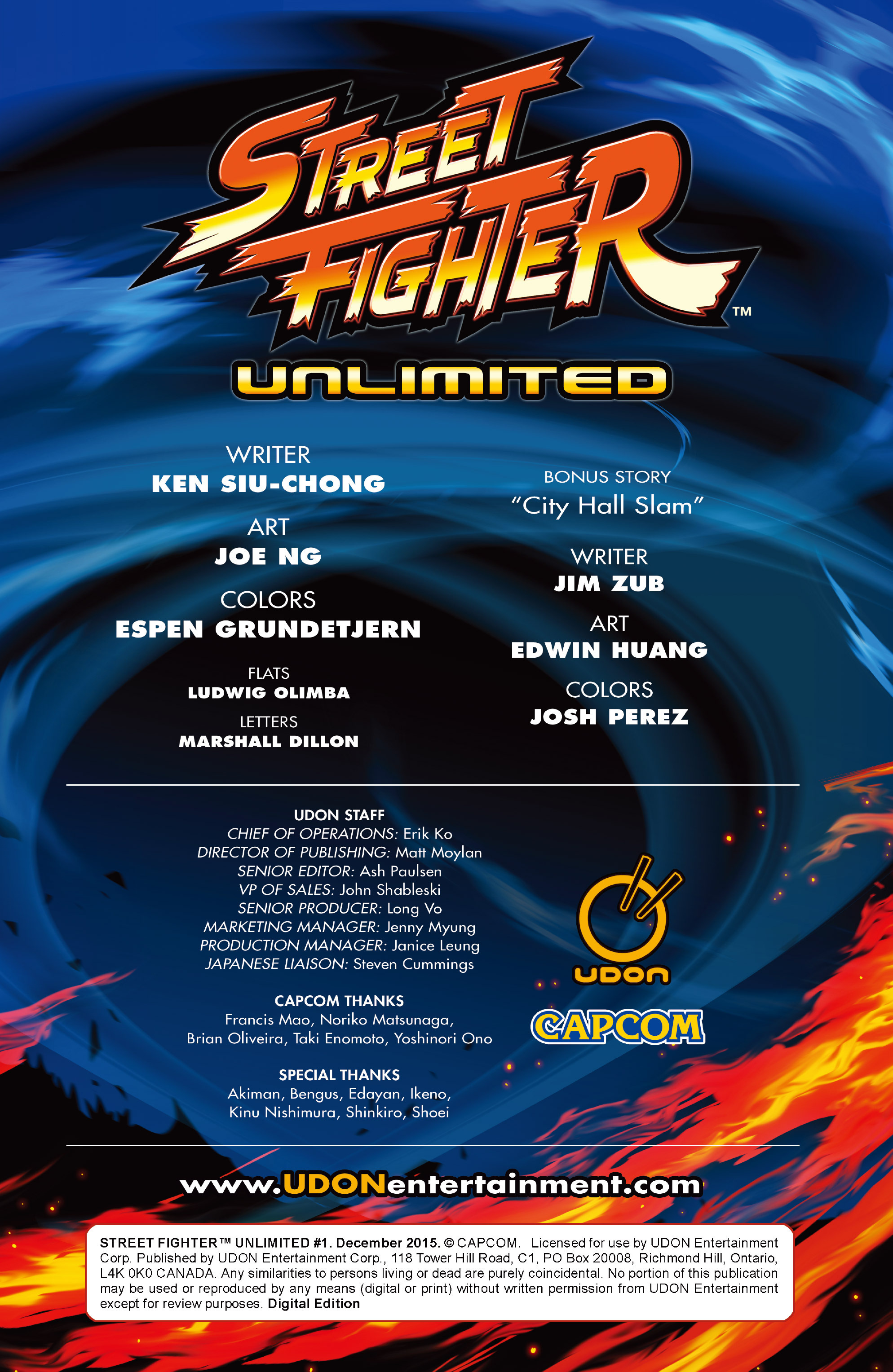 Read online Street Fighter Unlimited comic -  Issue #1 - 3