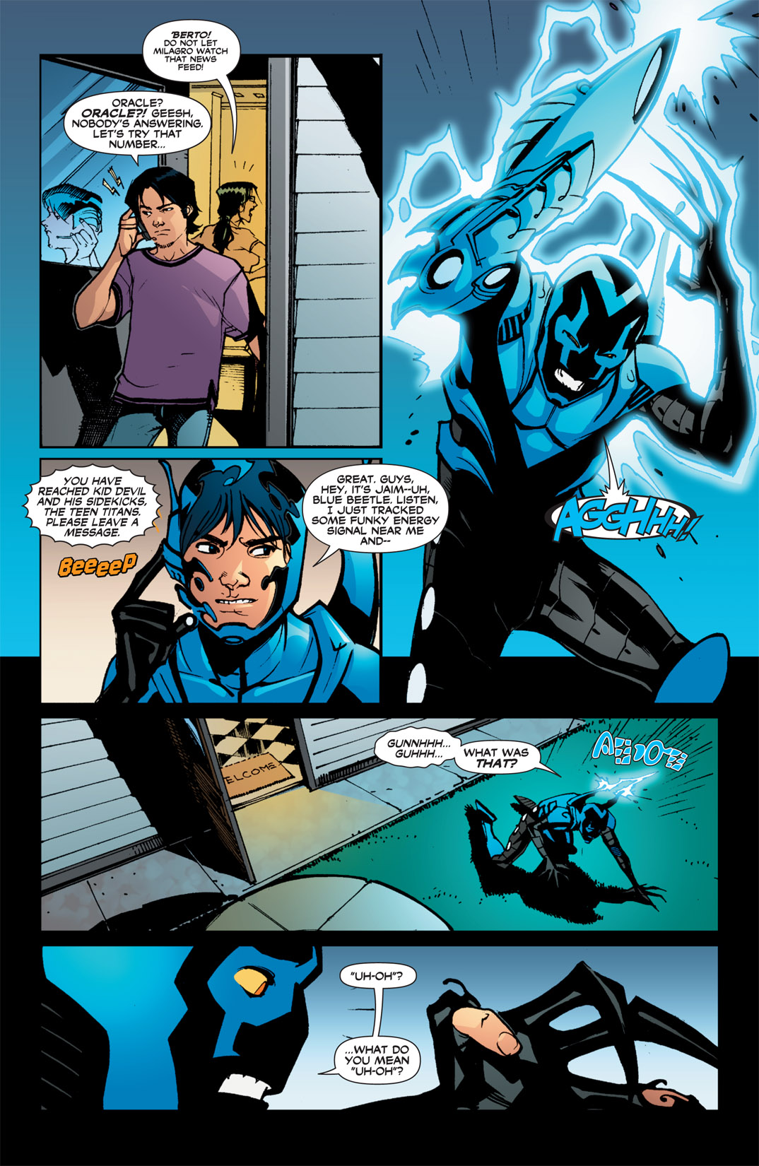 Read online Blue Beetle (2006) comic -  Issue #20 - 7