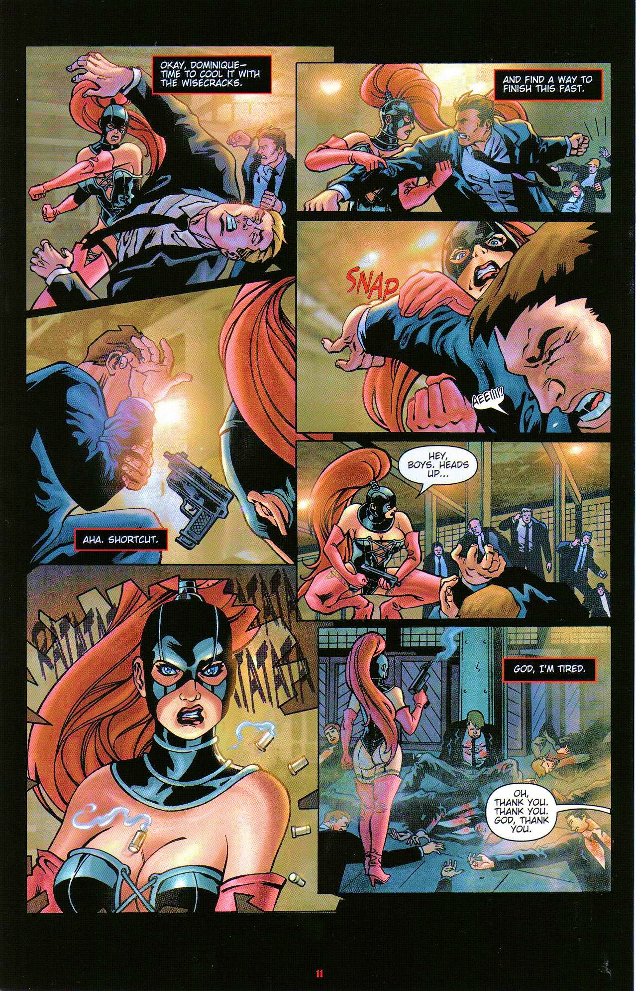 Read online Dominatrix comic -  Issue #2 - 13