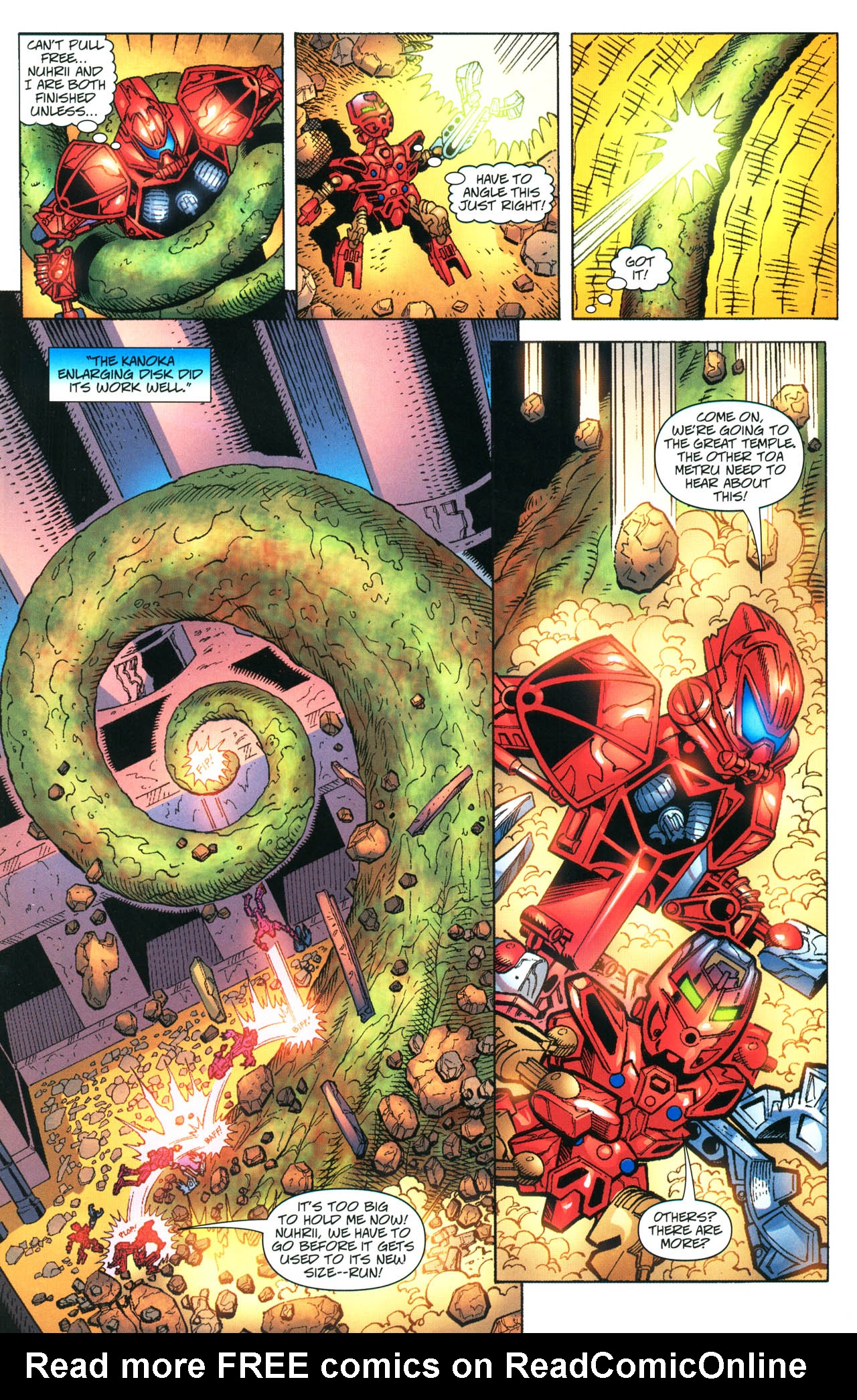 Read online Bionicle comic -  Issue #16 - 13