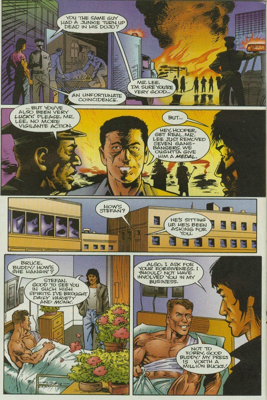 Read online Bruce Lee comic -  Issue #4 - 28