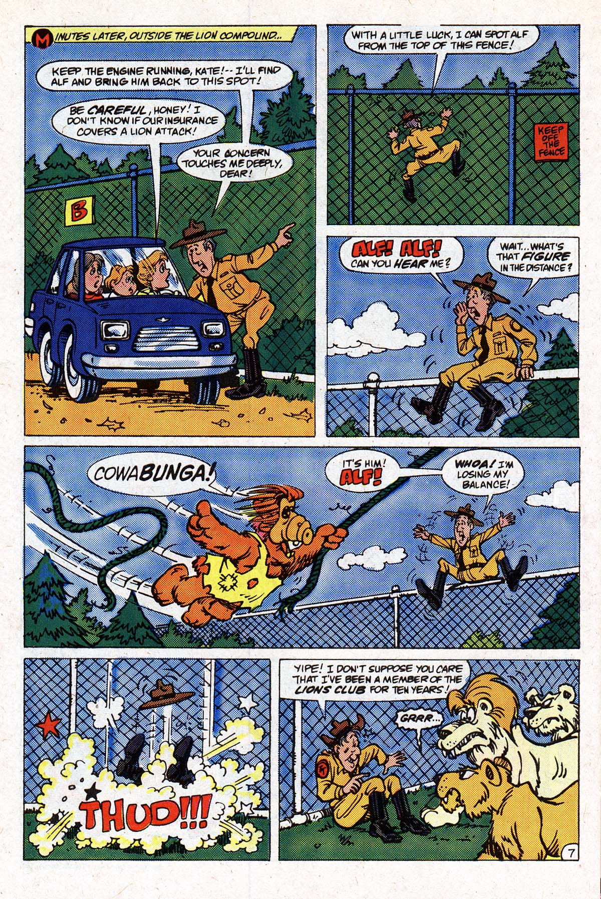 Read online ALF comic -  Issue #2 - 22