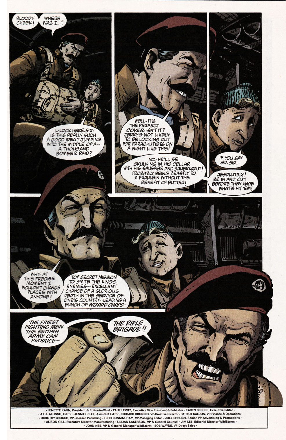 Read online Adventures in the Rifle Brigade comic -  Issue #1 - 4