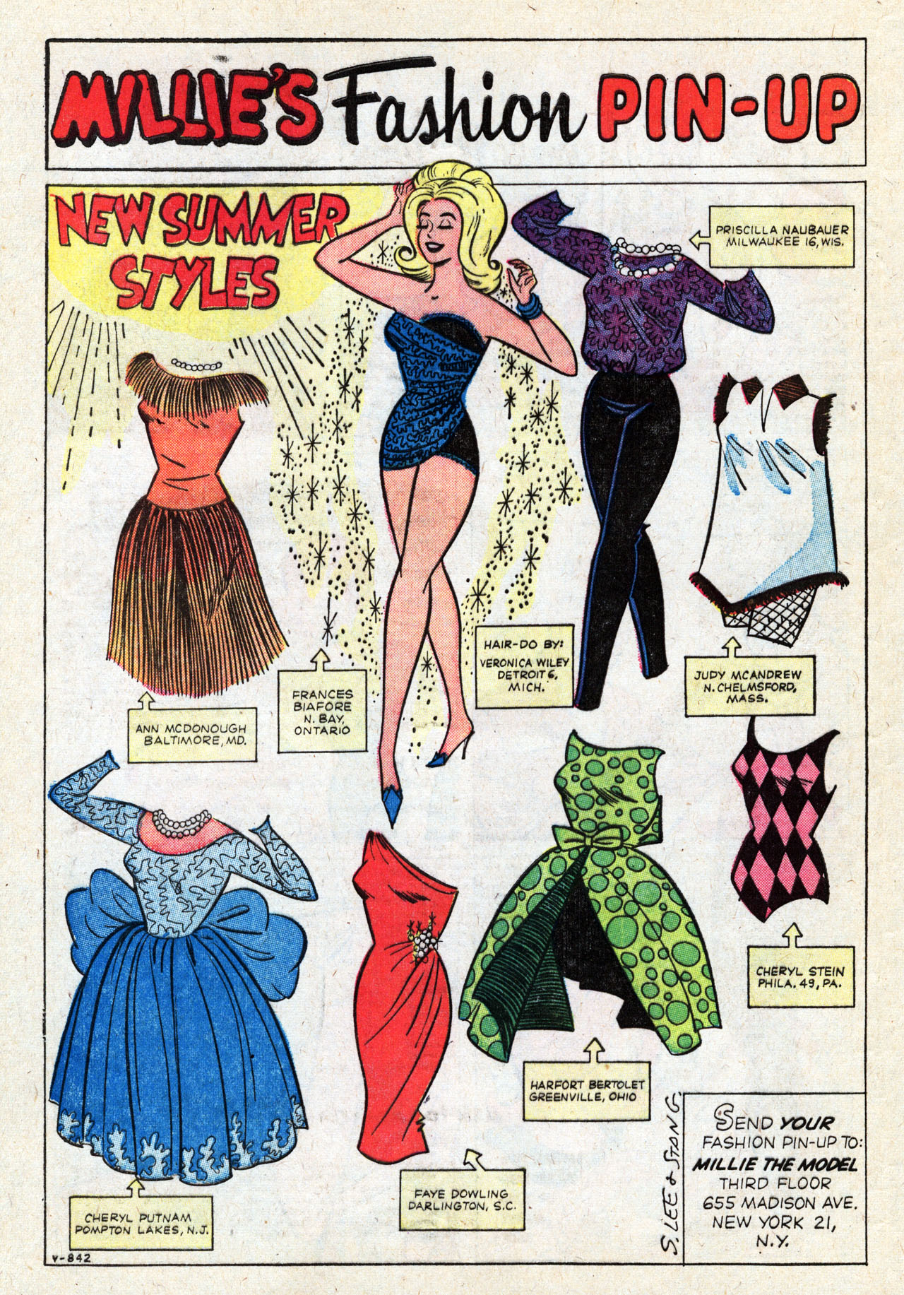 Read online Millie the Model comic -  Issue #110 - 8