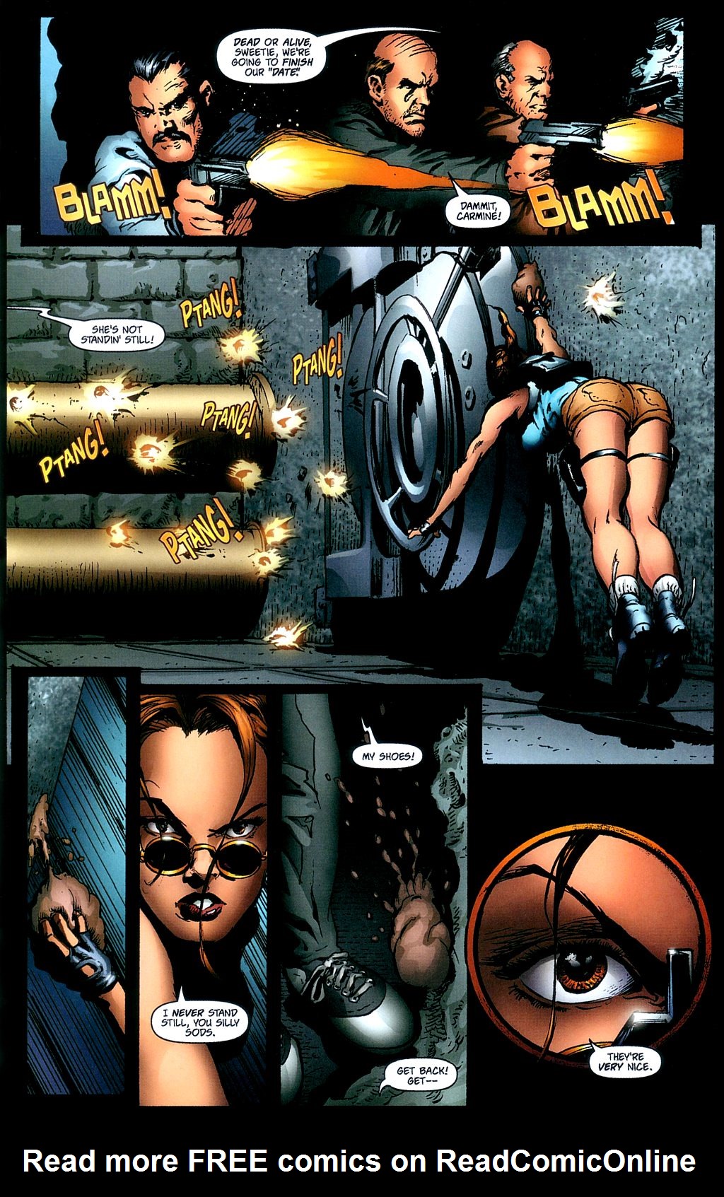 Read online Witchblade and Tomb Raider comic -  Issue # Full - 26