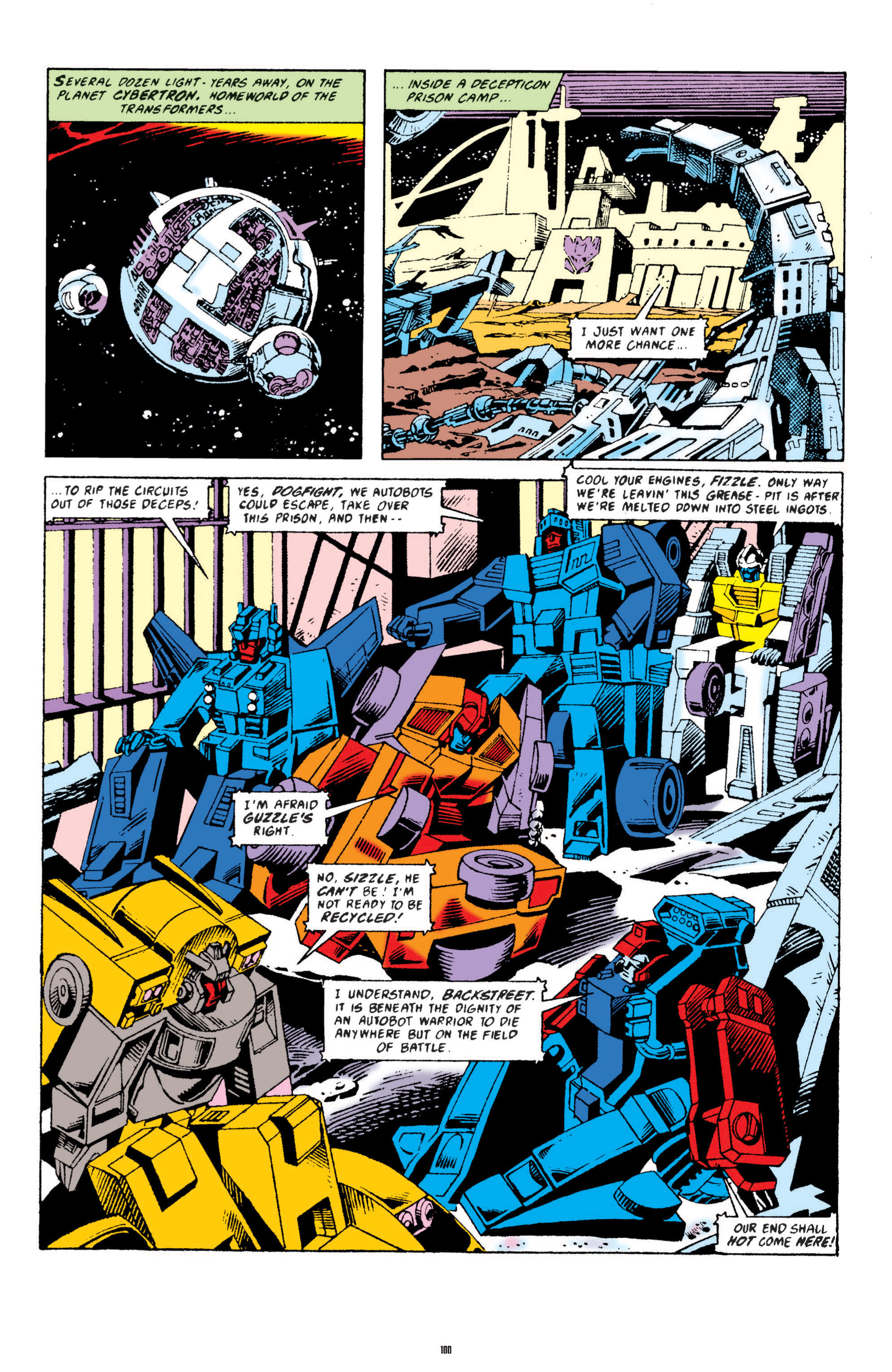 Read online The Transformers Classics comic -  Issue # TPB 4 - 181