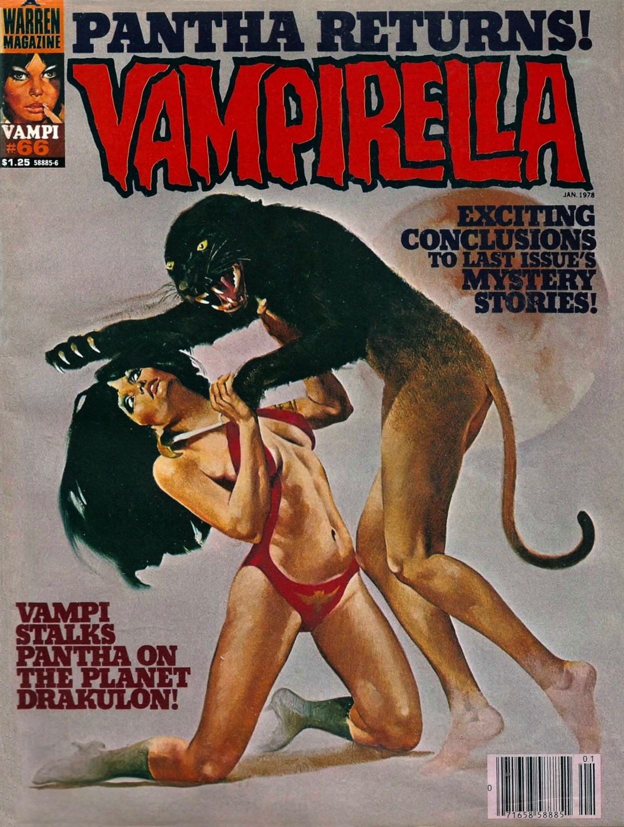 Read online Vampirella (1969) comic -  Issue #66 - 1