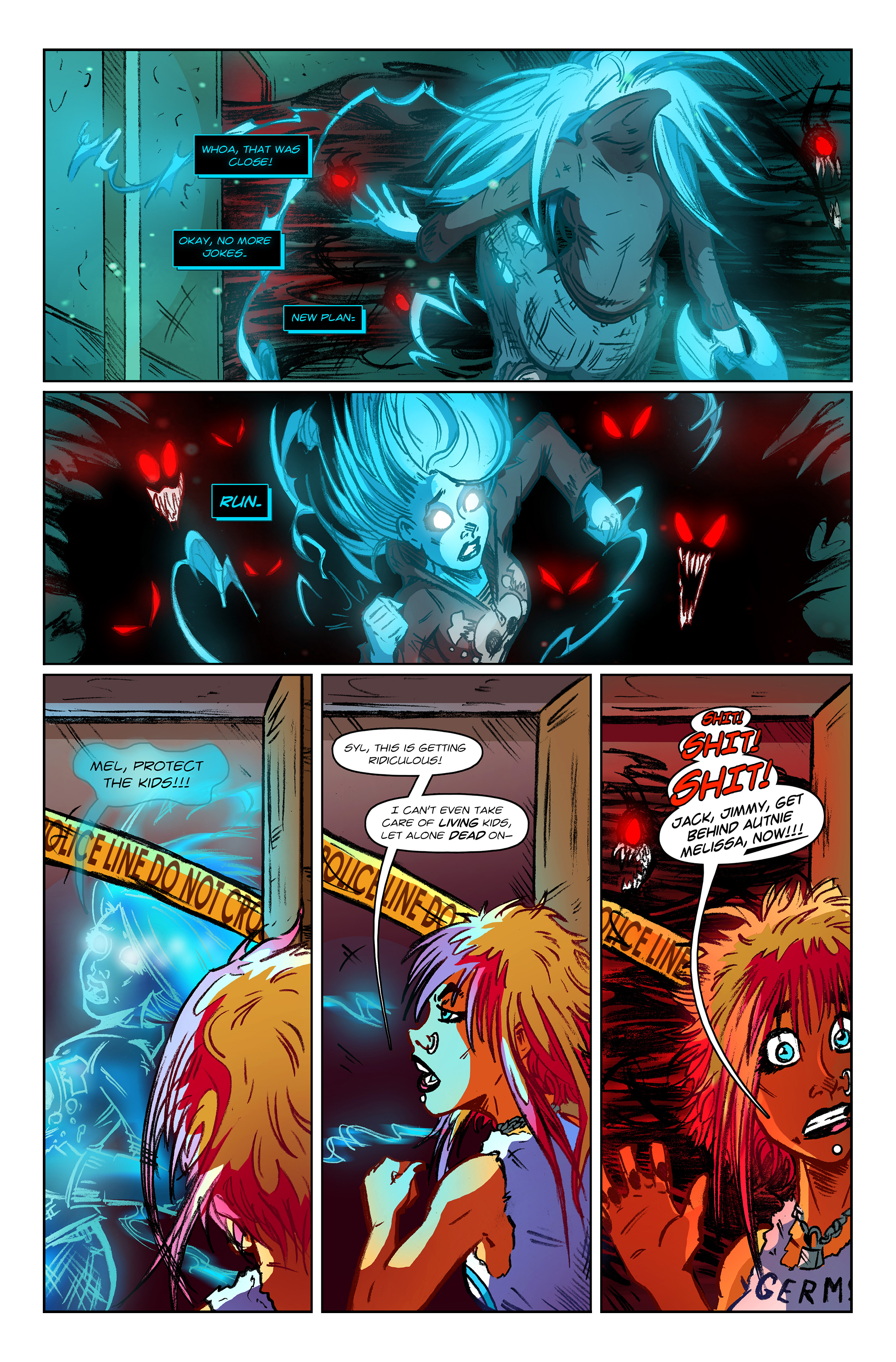 Read online The Sapphire Spectre comic -  Issue # Full - 18