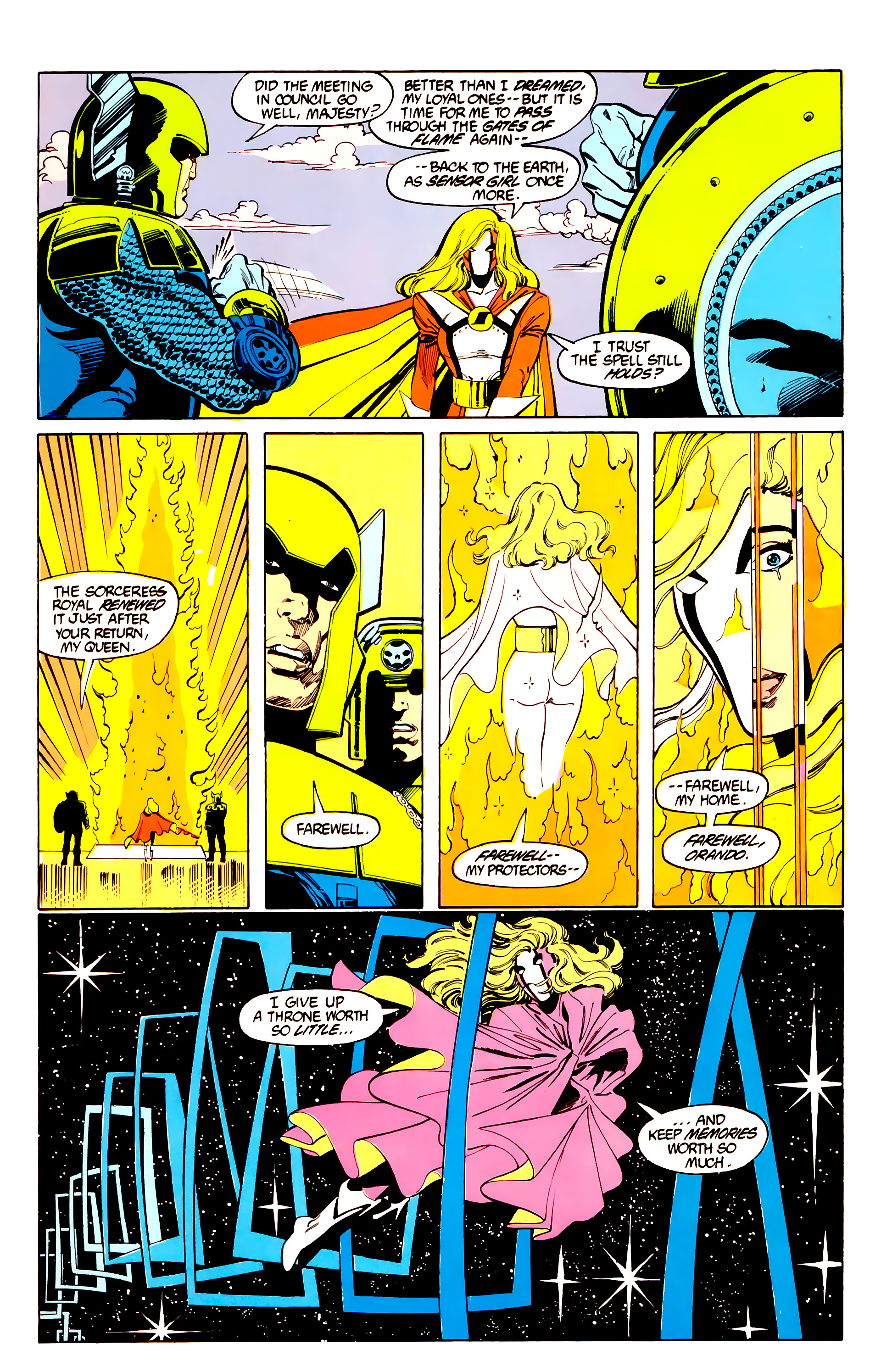 Read online Legion of Super-Heroes (1984) comic -  Issue #27 - 7