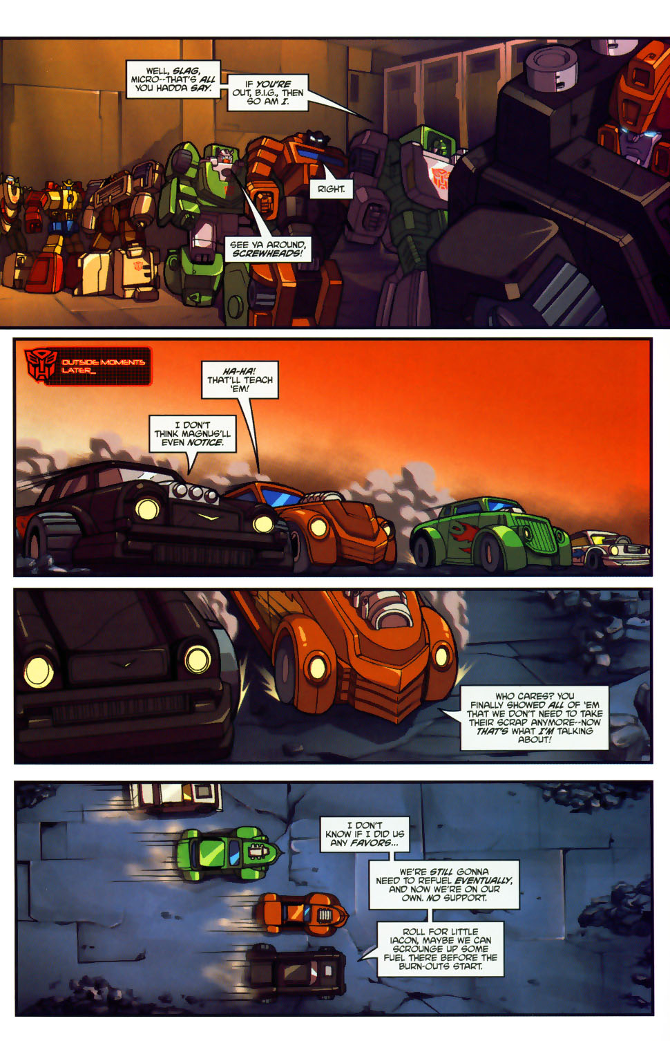 Read online Transformers: Micromasters comic -  Issue #1 - 21
