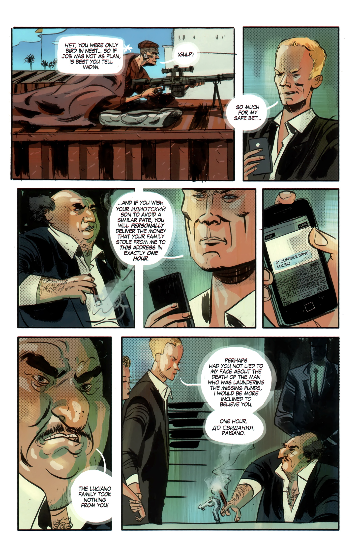 Read online Blue Estate comic -  Issue #10 - 16