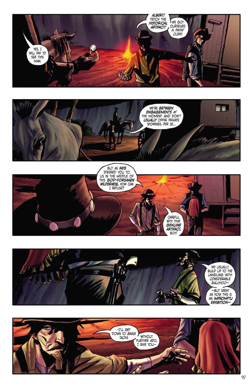 Read online Outlaw Territory comic -  Issue # TPB 2 (Part 1) - 97