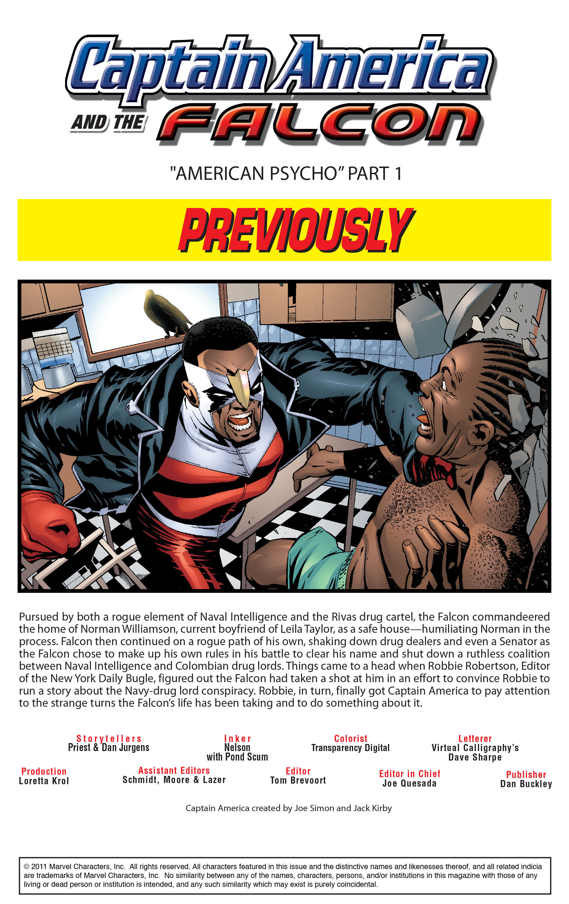 Read online Captain America & the Falcon comic -  Issue #13 - 2