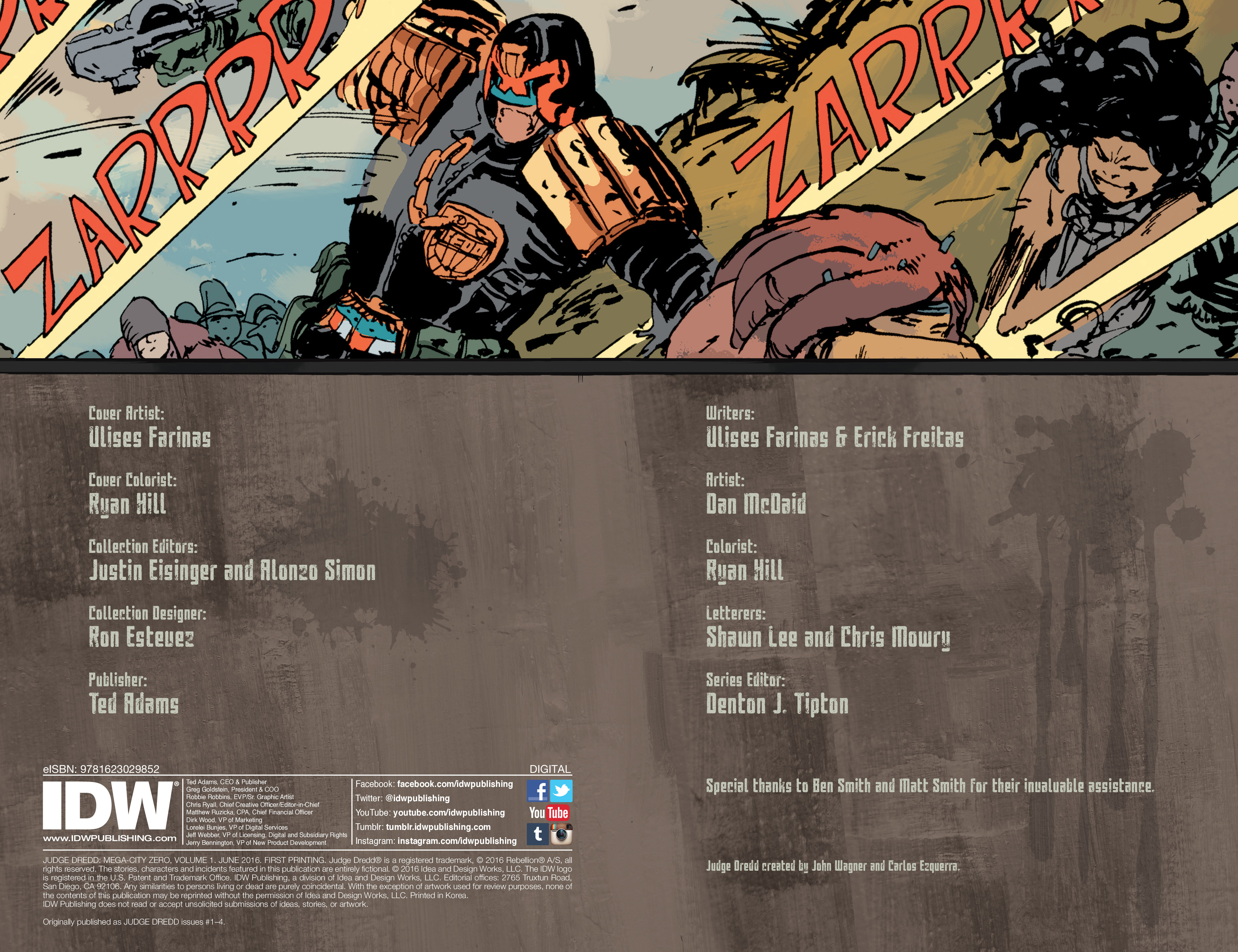Read online Judge Dredd: Mega-City Zero comic -  Issue # TPB 1 - 3