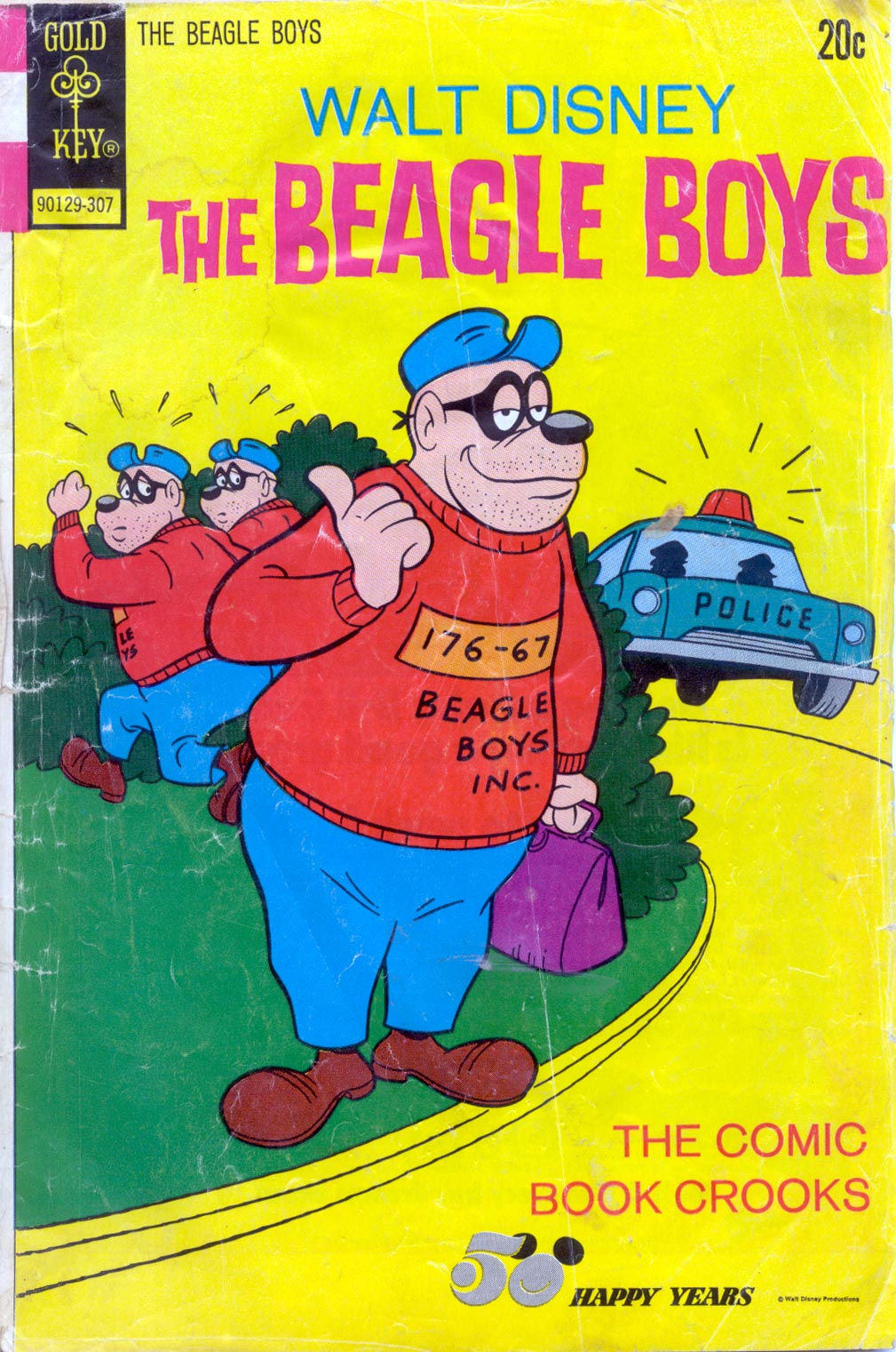 Read online Walt Disney THE BEAGLE BOYS comic -  Issue #17 - 1