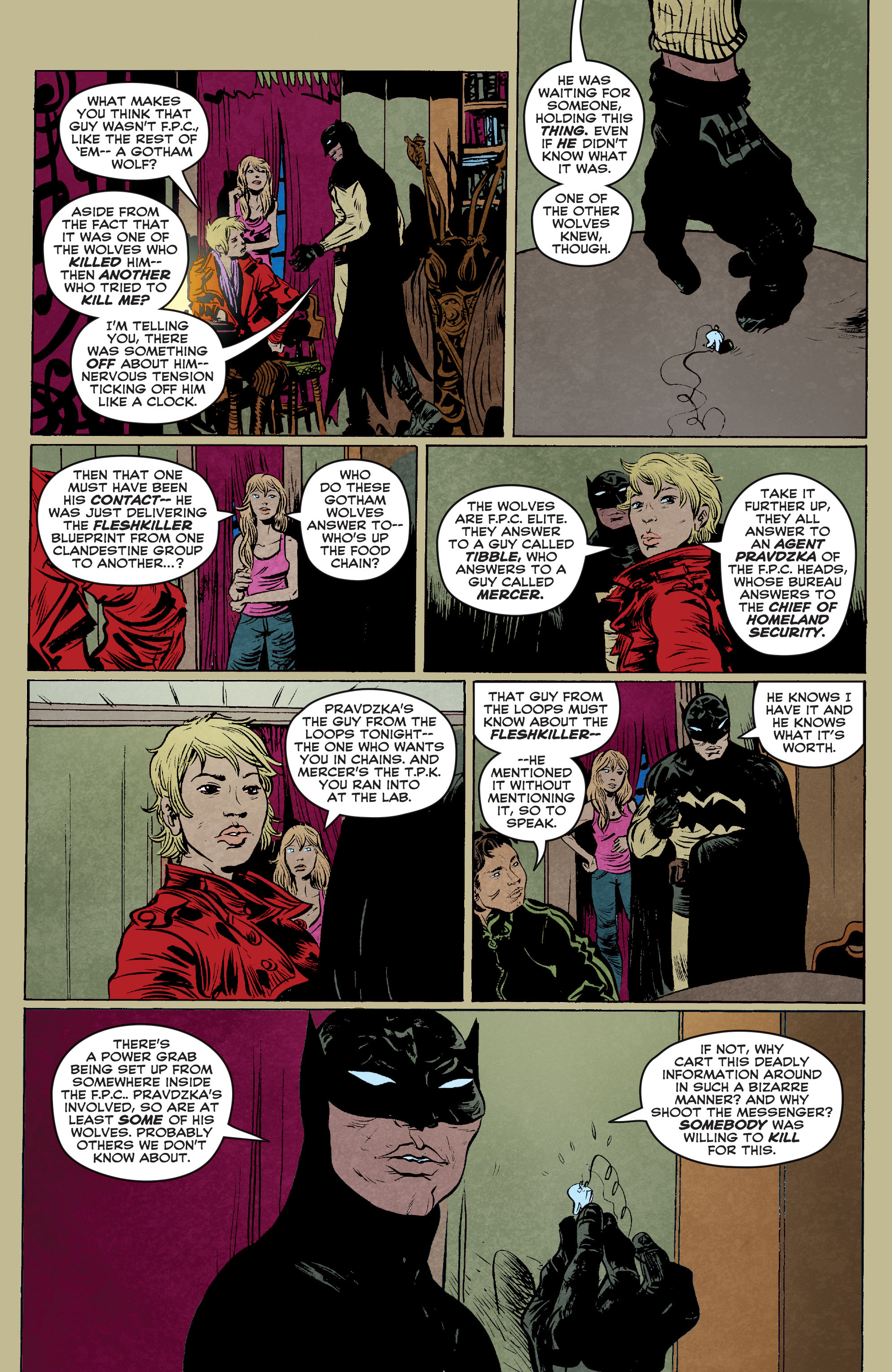 Read online Batman: Year 100 comic -  Issue #4 - 5